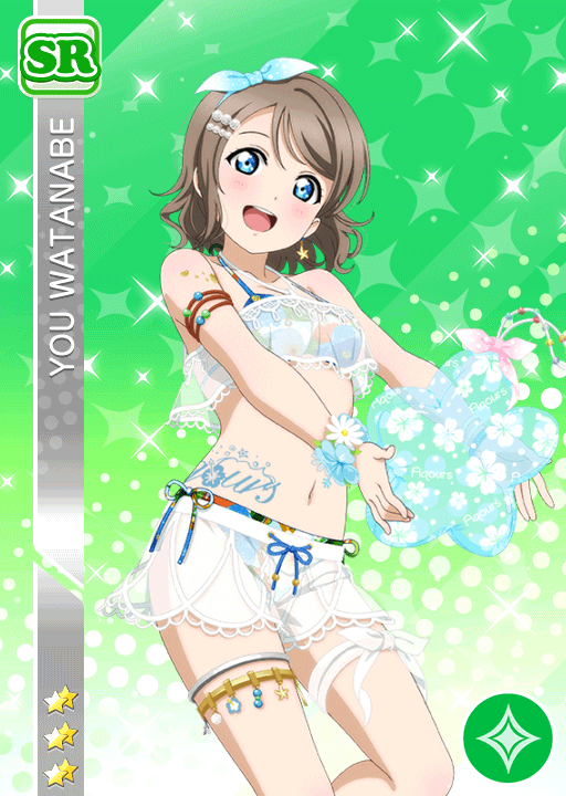 School Idol Tomodachi - Cards Album: #1680 Watanabe You SR