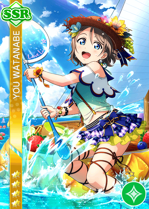 School Idol Tomodachi - Cards Album: #1272 Watanabe You SSR
