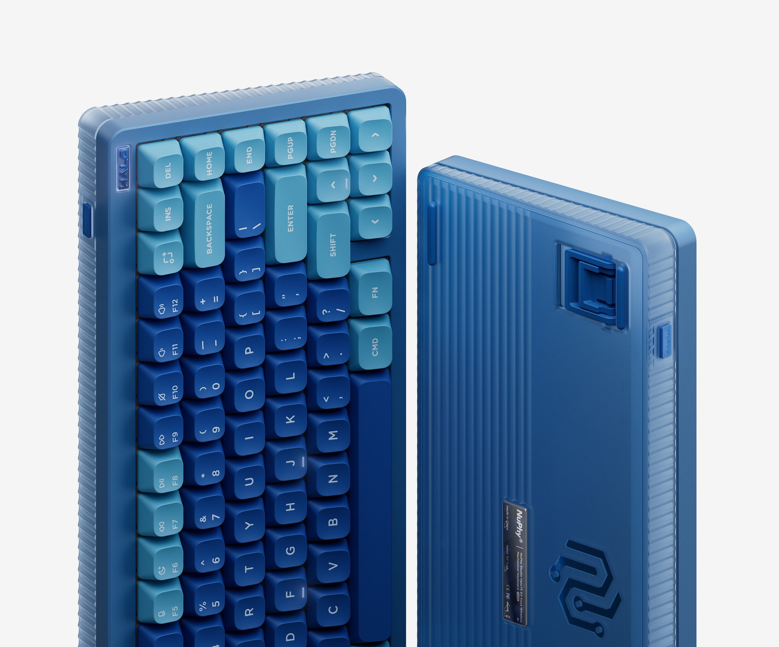 メカニカルキーボード,nuphy halo75,v2,qmkを介したワイヤレス