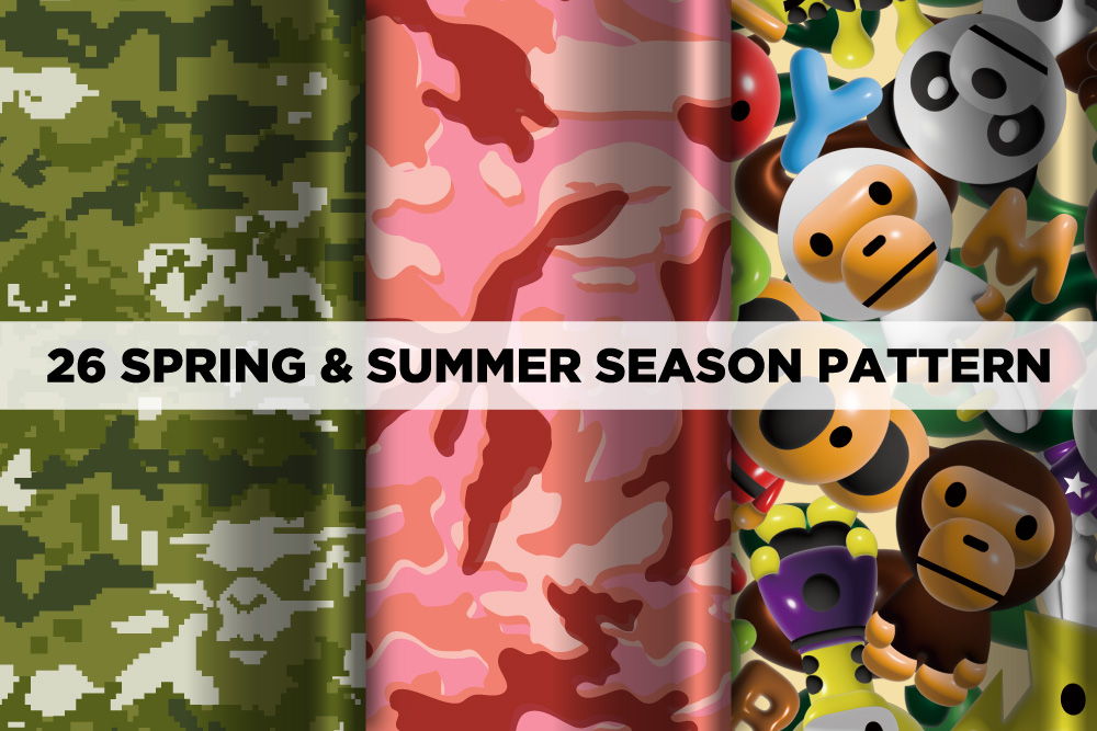 A BATHING APE® 2026 SPRING/SUMMER SEASONAL PATTERN | bape.com