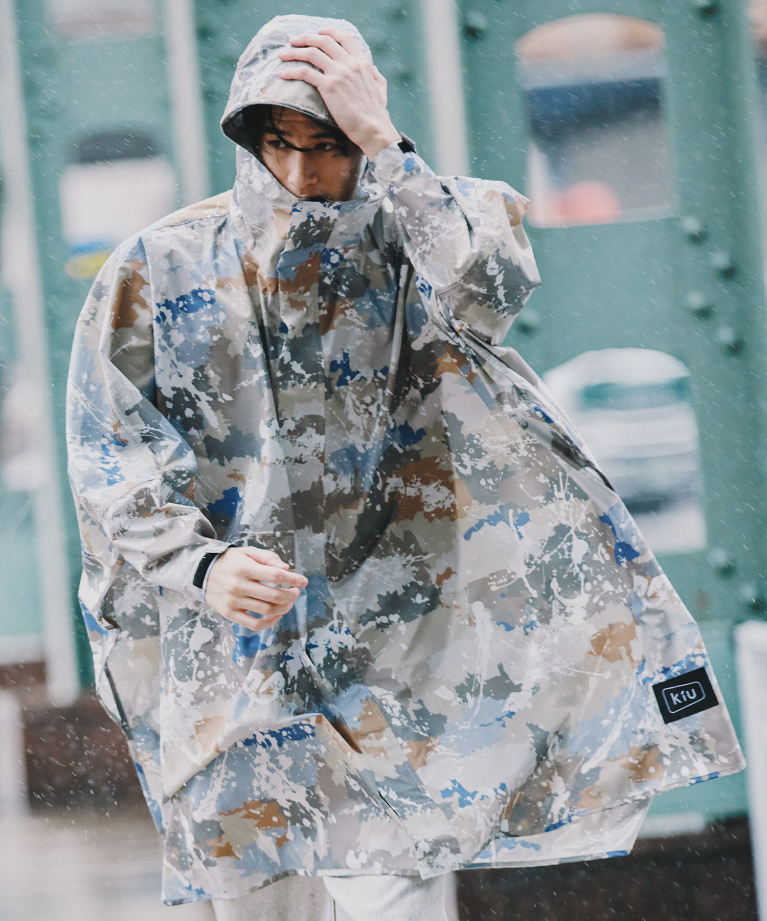 IRIE FISHING CLUB x kiu レインウェア Mサイズ レインポンチョ/RAIN