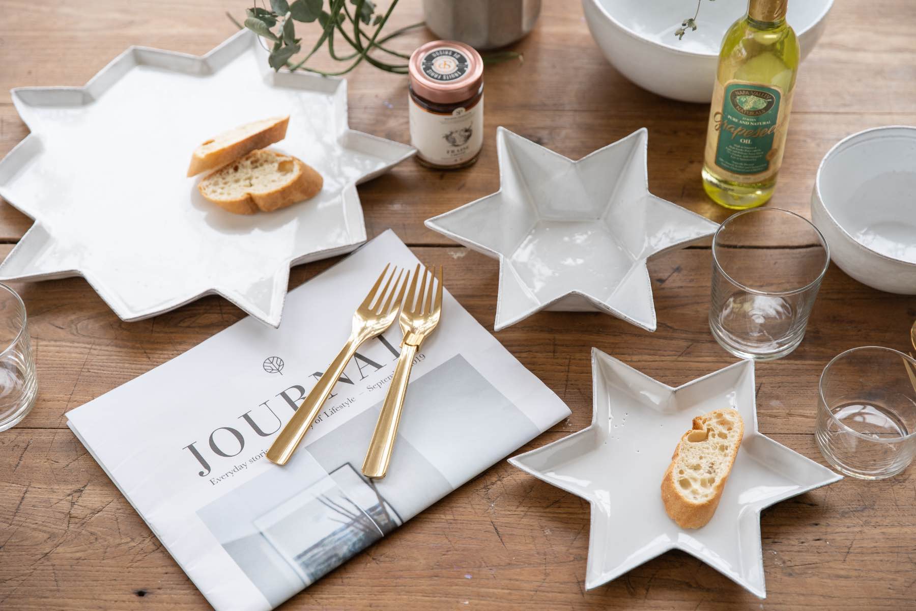 Astier de Villatte Etoile／プレート｜皿・器｜オルネ ド フォイユ