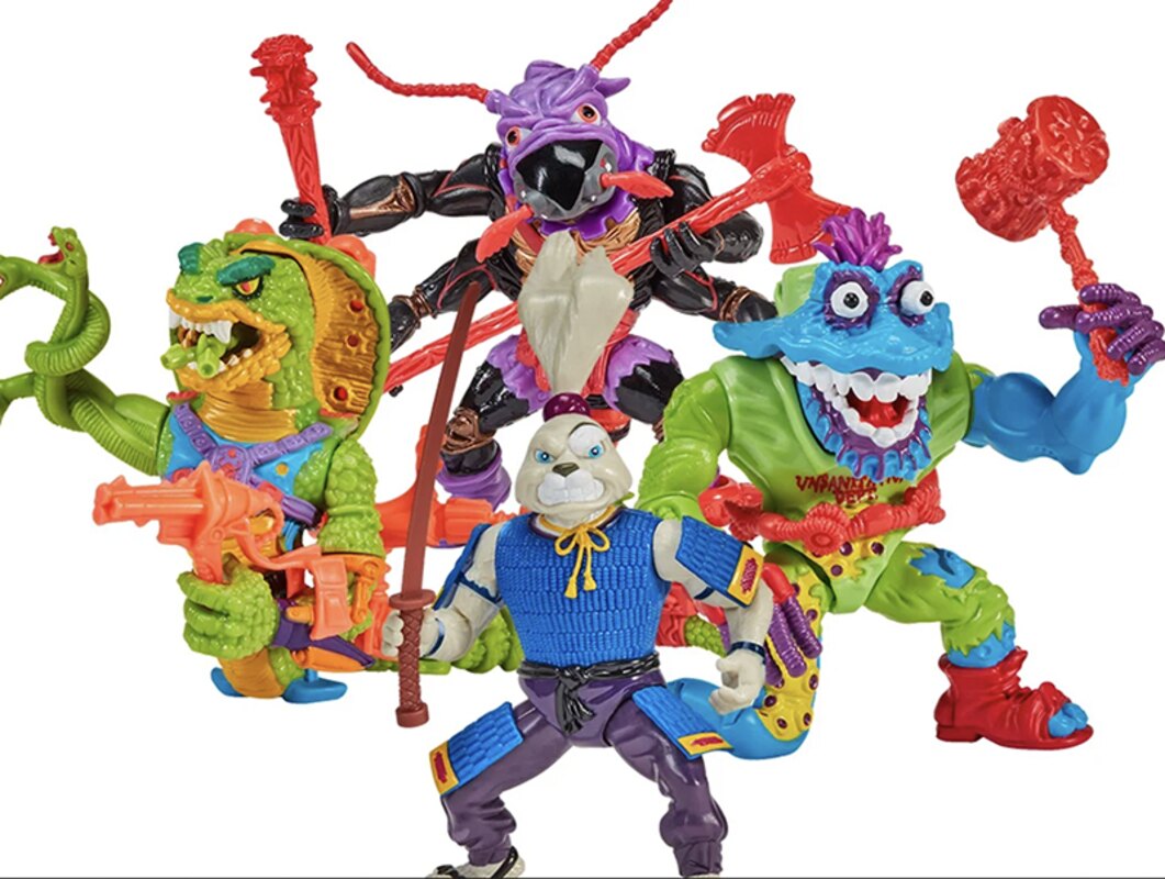Teenage Mutant Ninja Turtles TMNT Classic Mutants 4-Pack