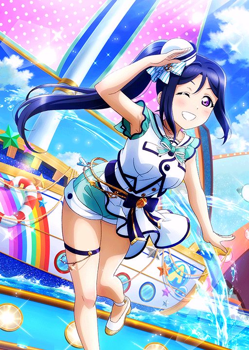 松浦果南 「ハグしたいな♪」