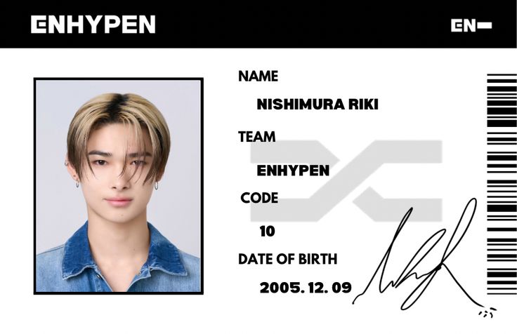 Ni-ki id card