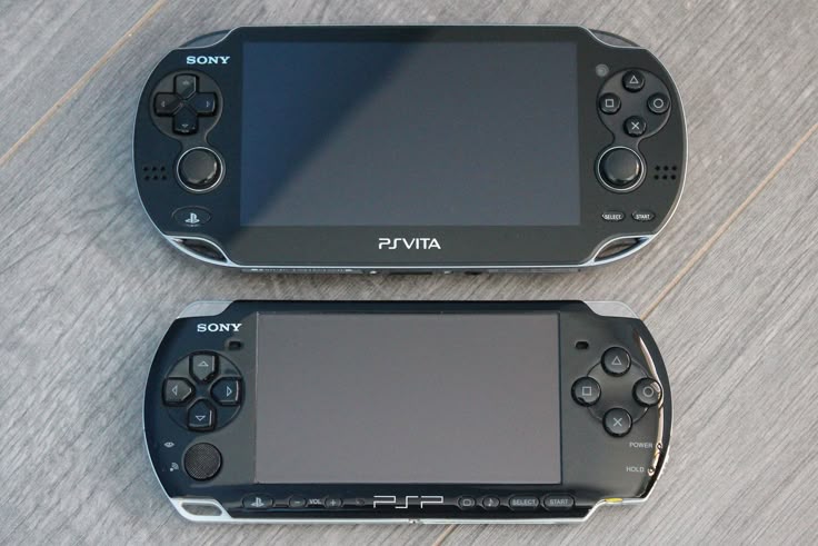 Sony PSP and PS Vita Side by Side