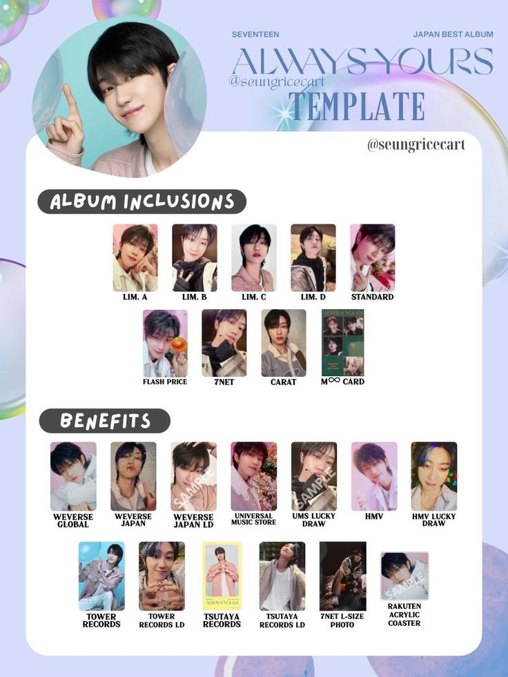 always yours seventeen the8 ミンハオトレカセット