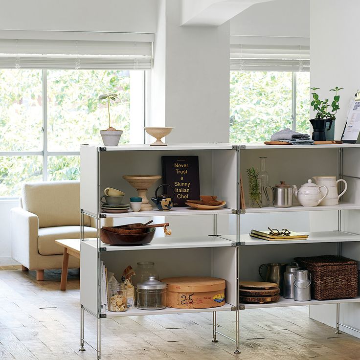 ステンレスユニットシェルフ用・追加棚・ライトグレー | 無印良品