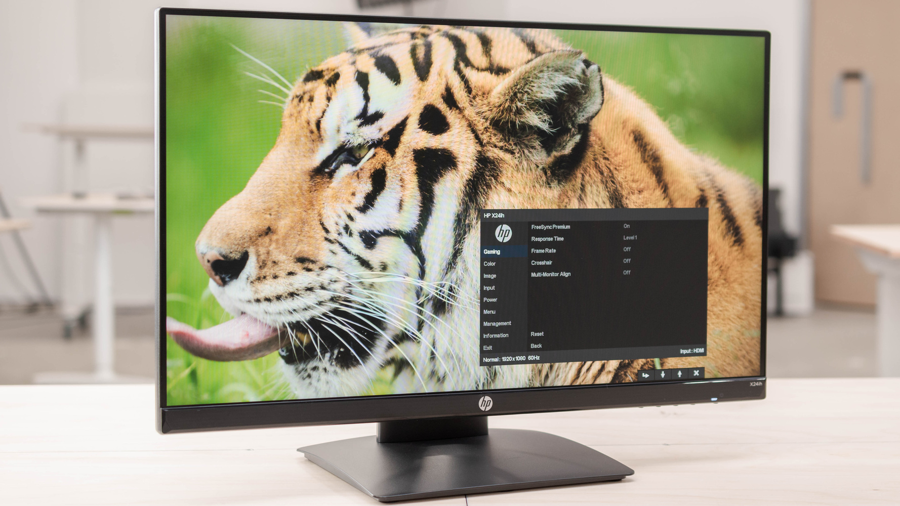 箱あり】【ジャンク品】hp X24ih Gaming Monitor HP X24ih 23.8インチ