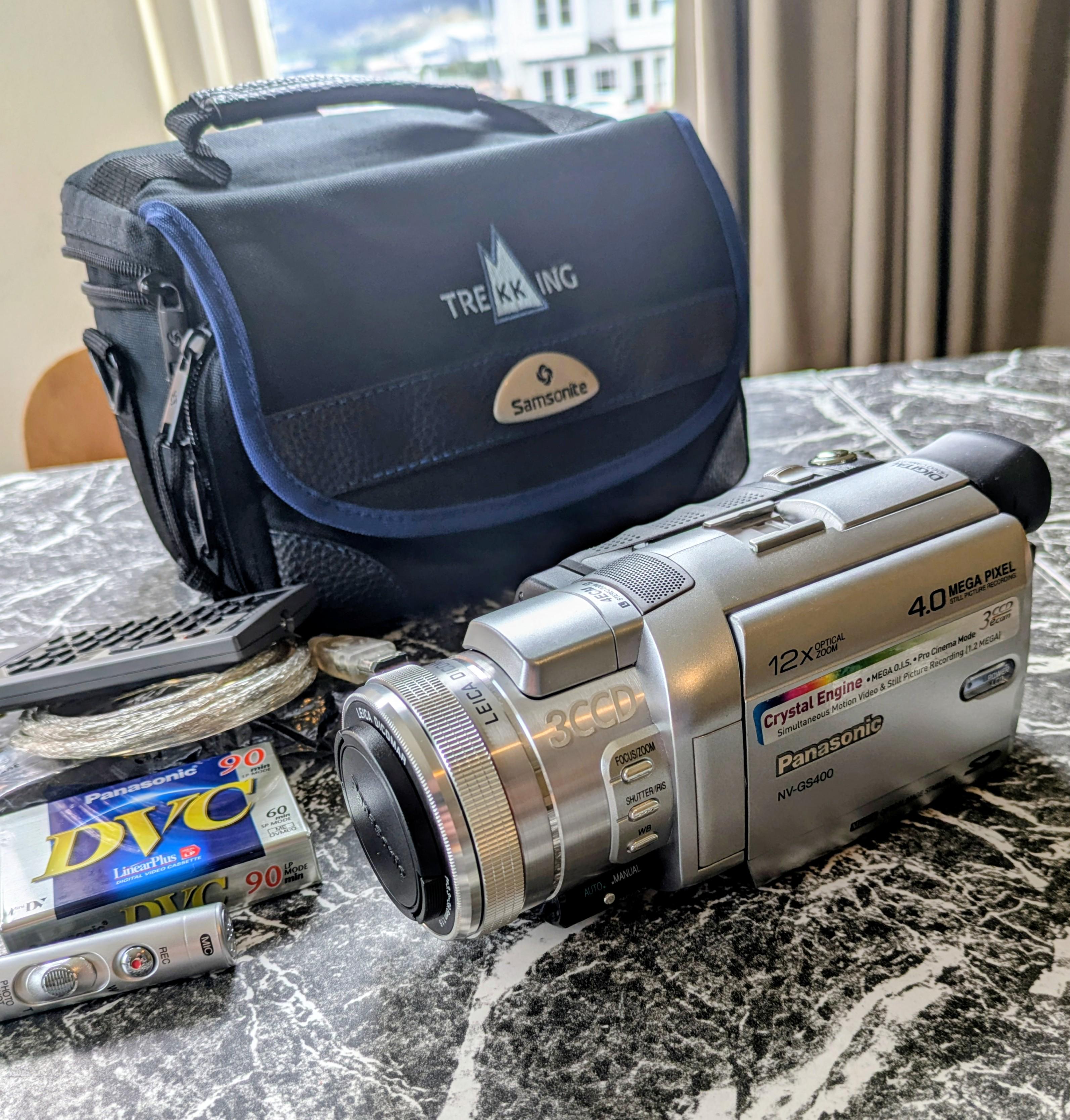 New(ish) aquesition: Panasonic NV-GS400 : r/camcorders