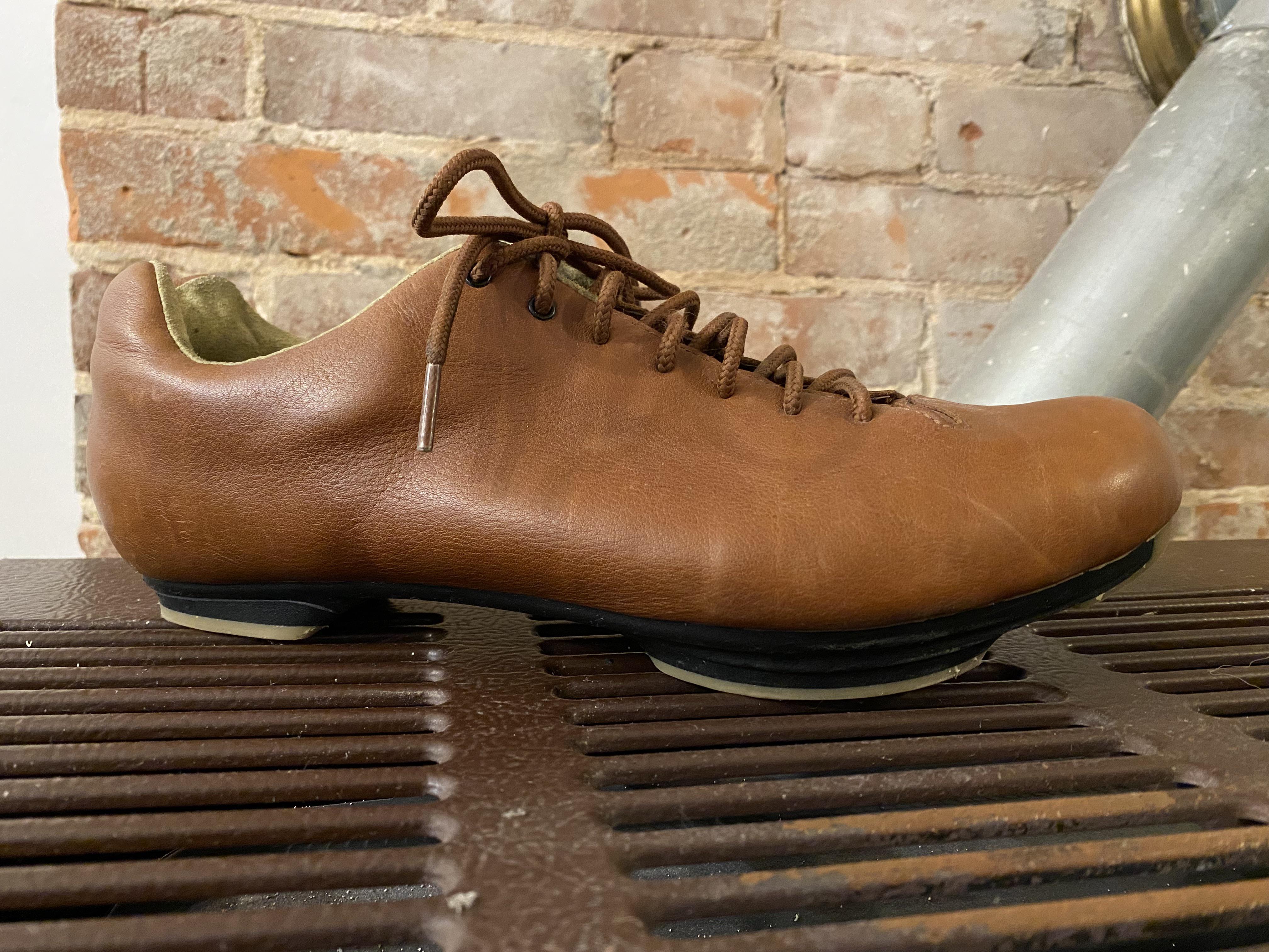 My Giro Republic LX. I've had them for a while, treated them a