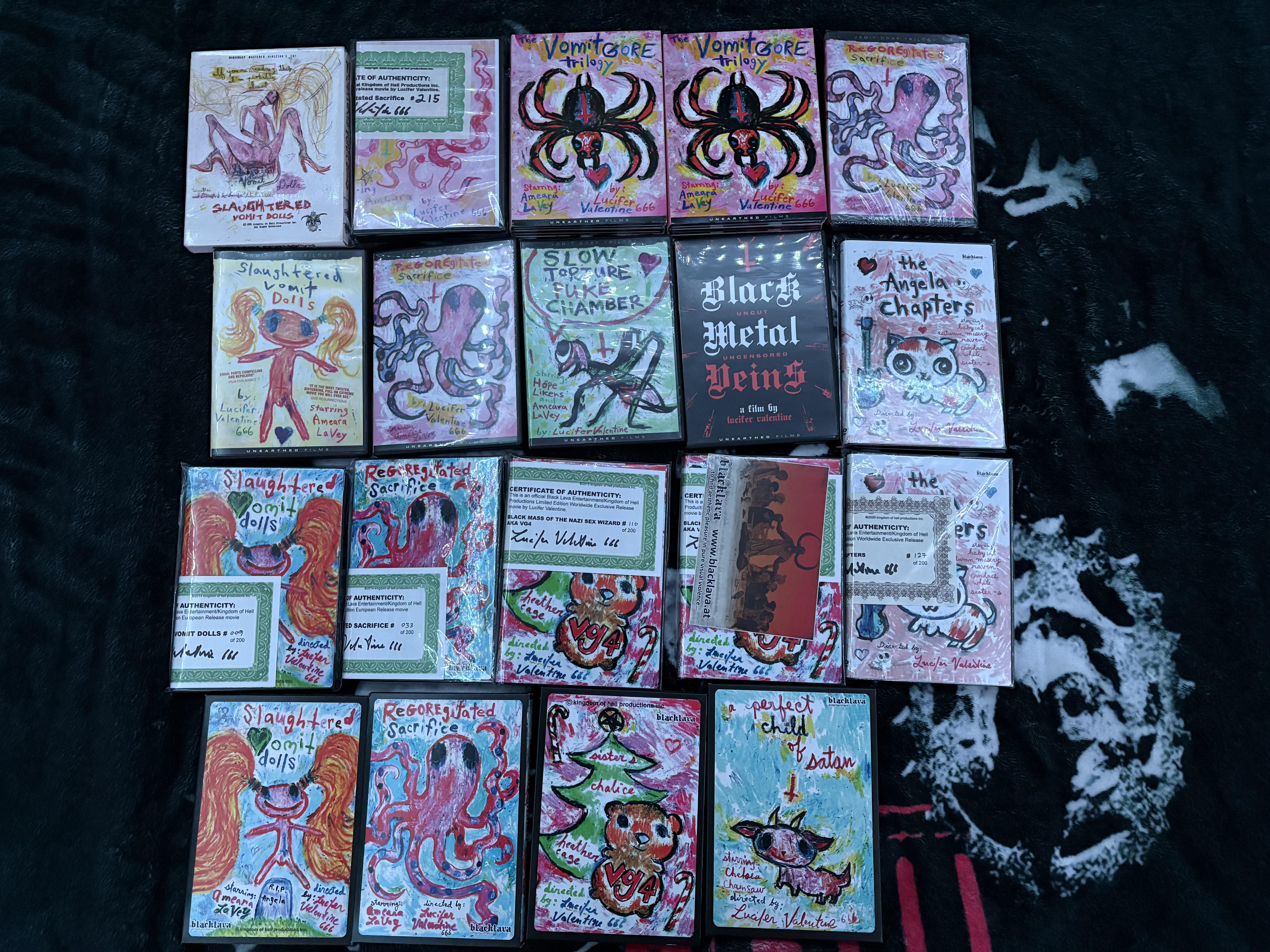 ルシファー ヴァレンタイン監督作コンプリート 全7作 新品未使用