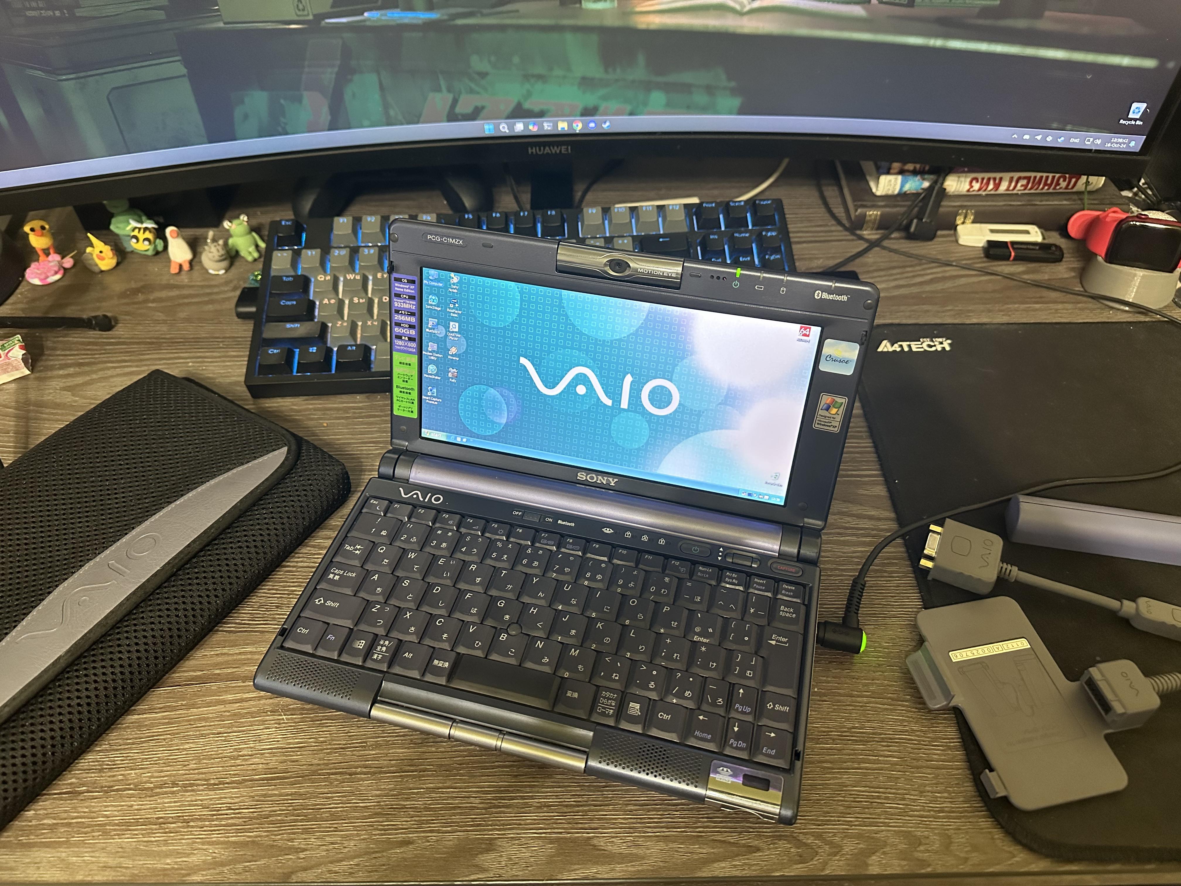 Sony VAIO PCG-C1MZX, the last and most powerful PictureBook ever