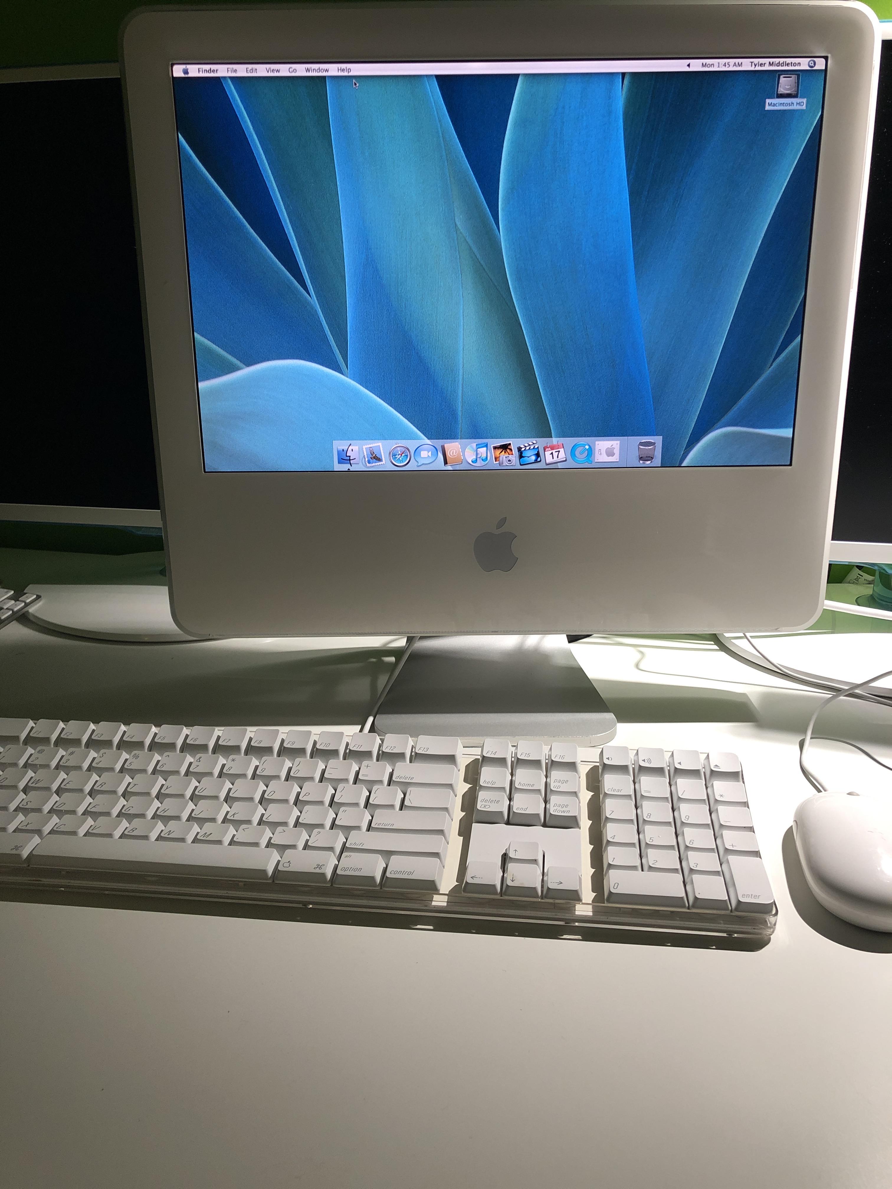 Just got this 17” iMac G5. : r/mac