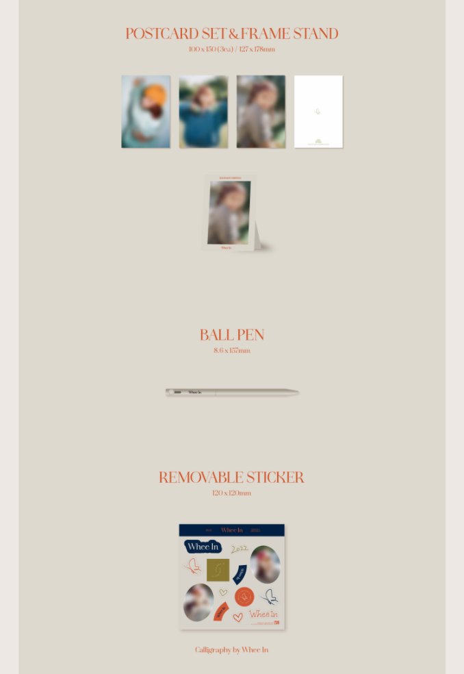 MAMAMOO Wheein - 2022 Season's Greetings (Packaging Details) : r/kpop