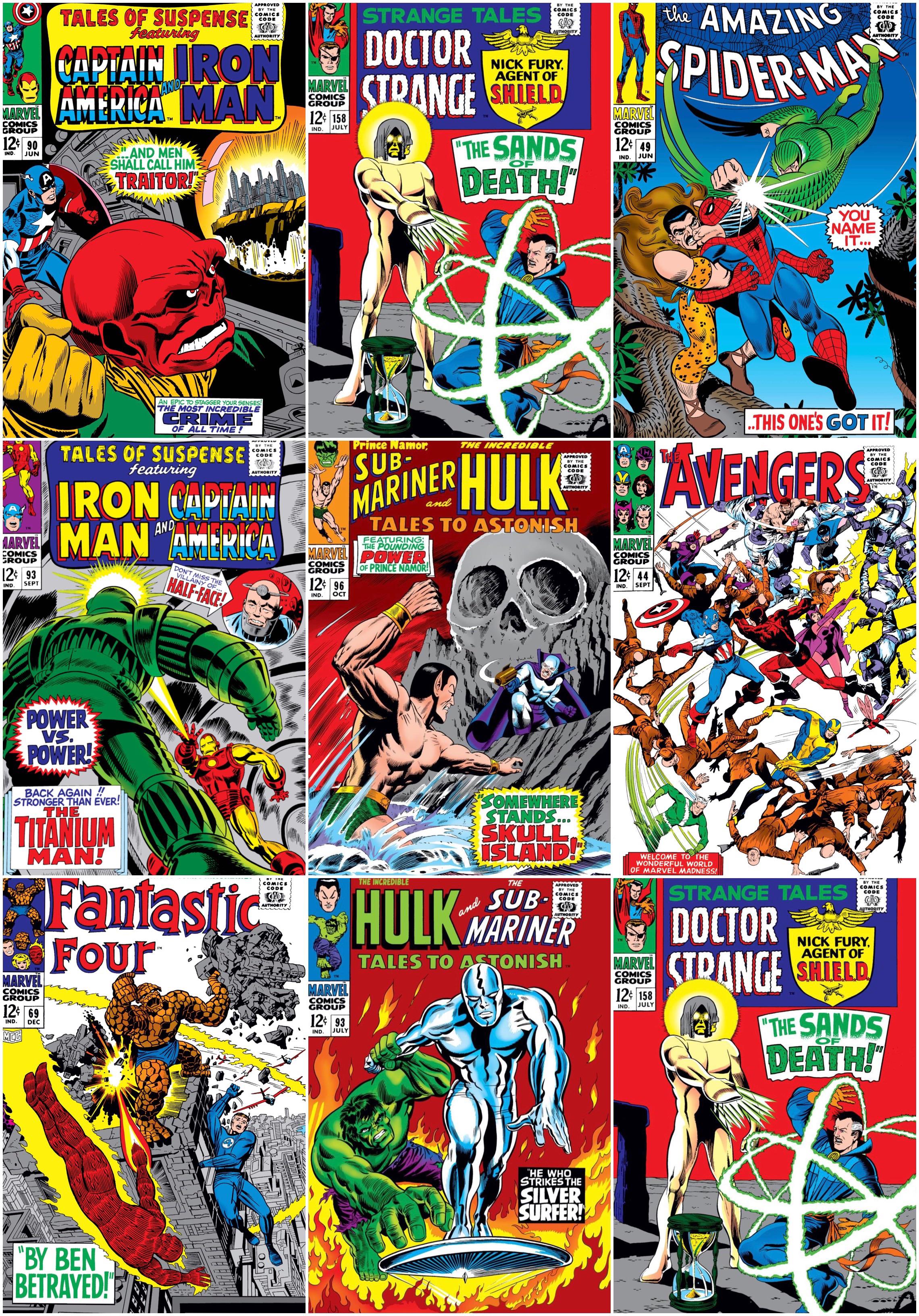 1967-1968 // Travis Starnesの順番で読んだ601-700のMarvelコミック