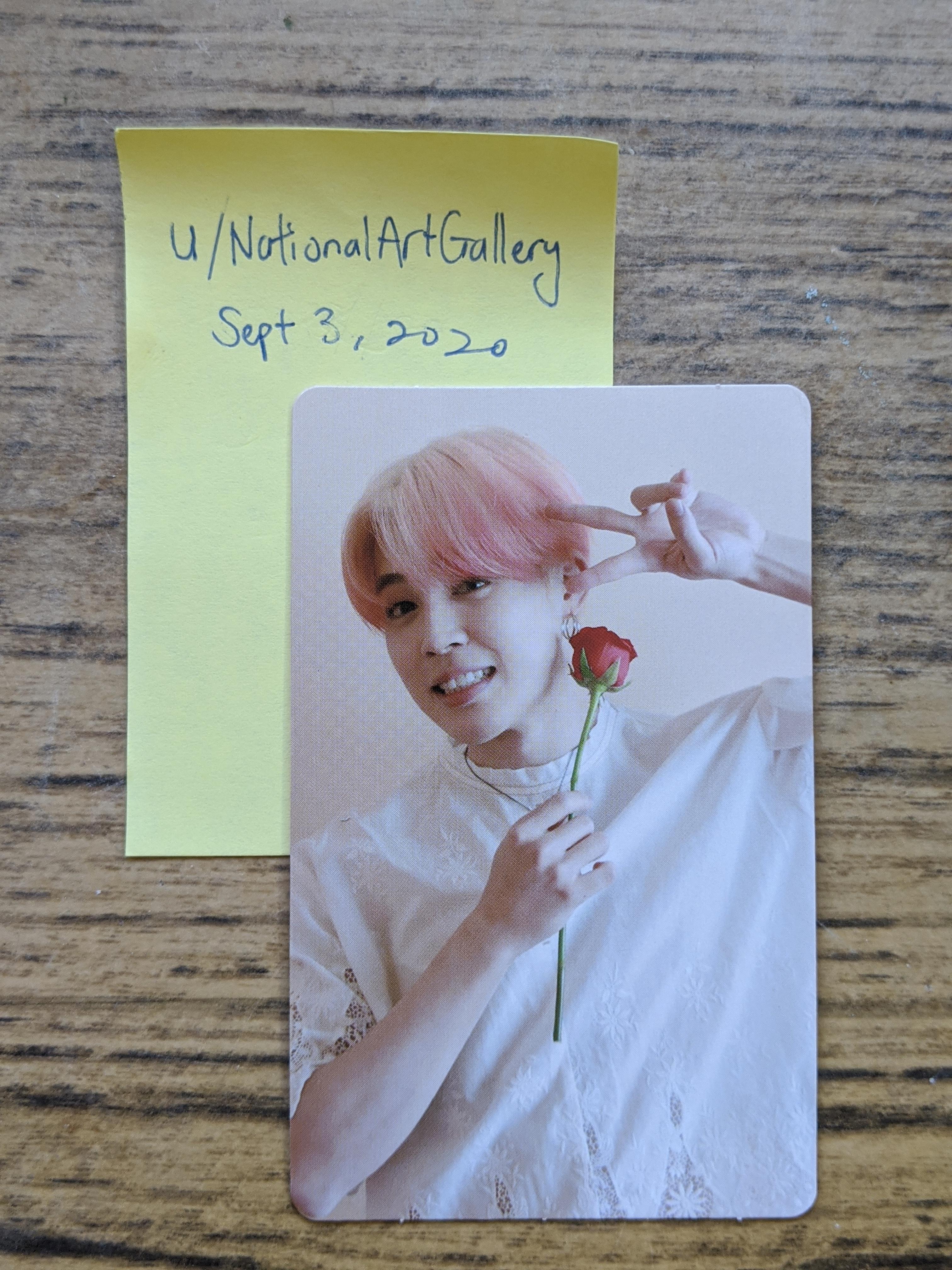 WTT] [USA] BTS Memories of 2019 Photocard (Jimin PC for Taehyung