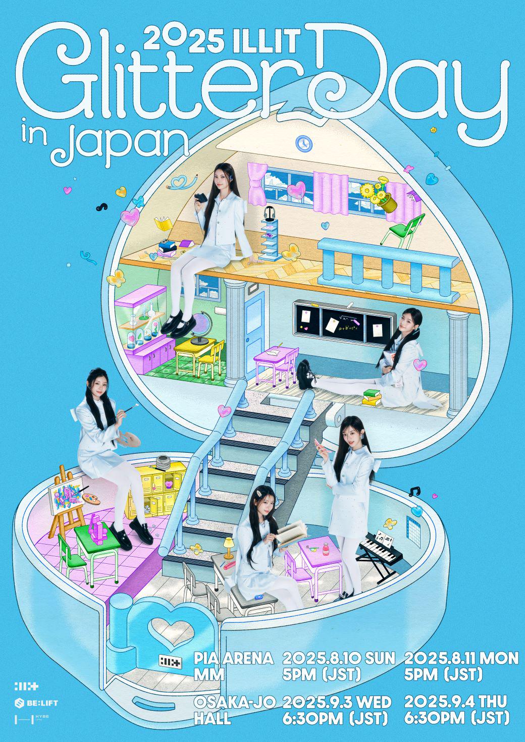 250325 2025 ILLIT GLITTER DAY IN JAPAN Announcement : r/illit