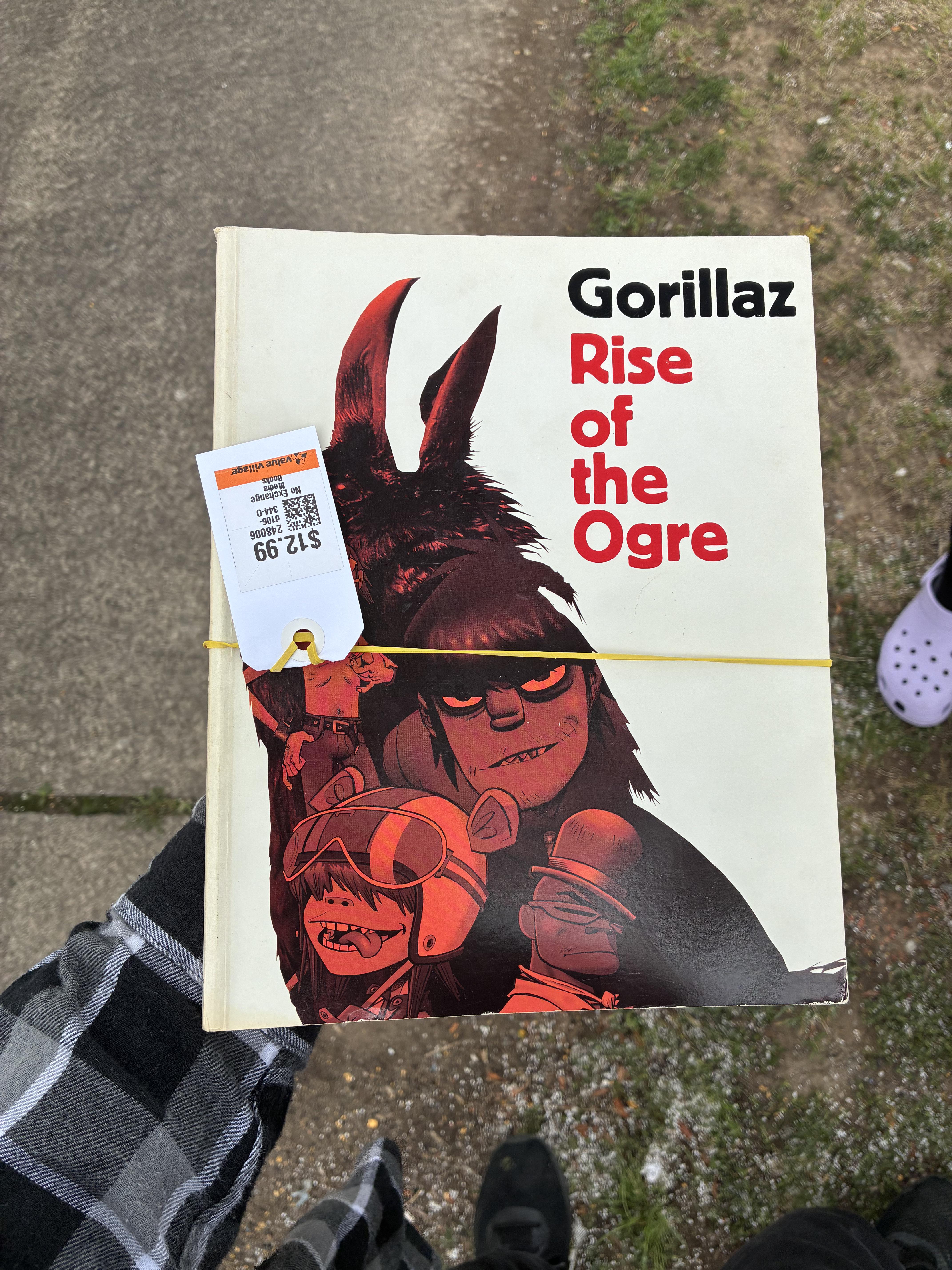 Found a copy of Rise of The Ogre! : r/gorillaz