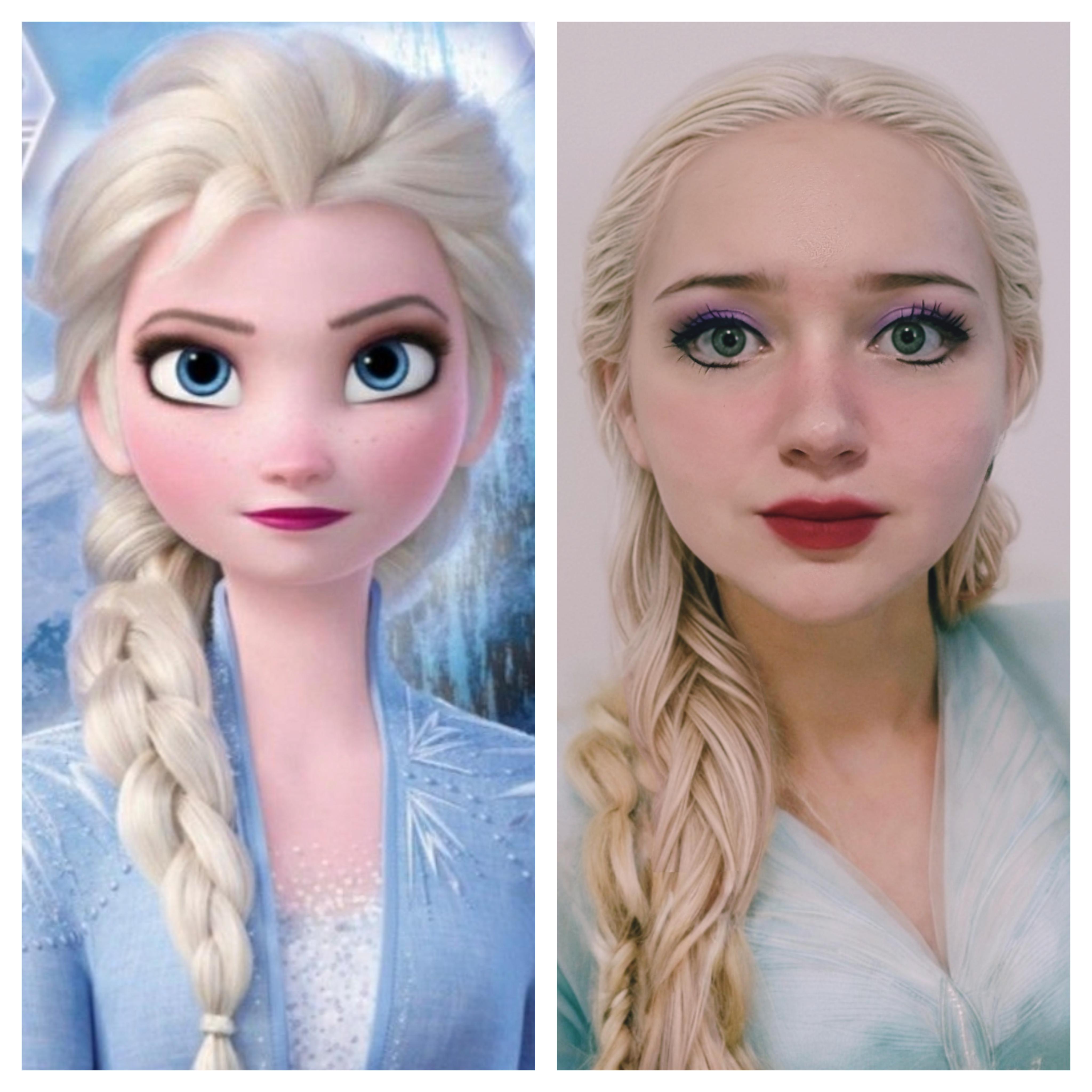 アナ雪2 エルサのコスプレ、2回目の挑戦 : r/Frozen