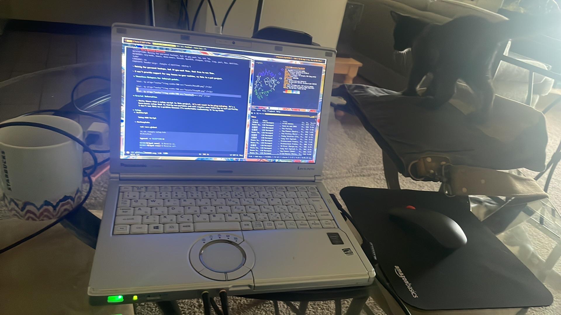 Panasonic Lets Note CF-NX4 で OpenBSD-Current をしばらく使ってるん