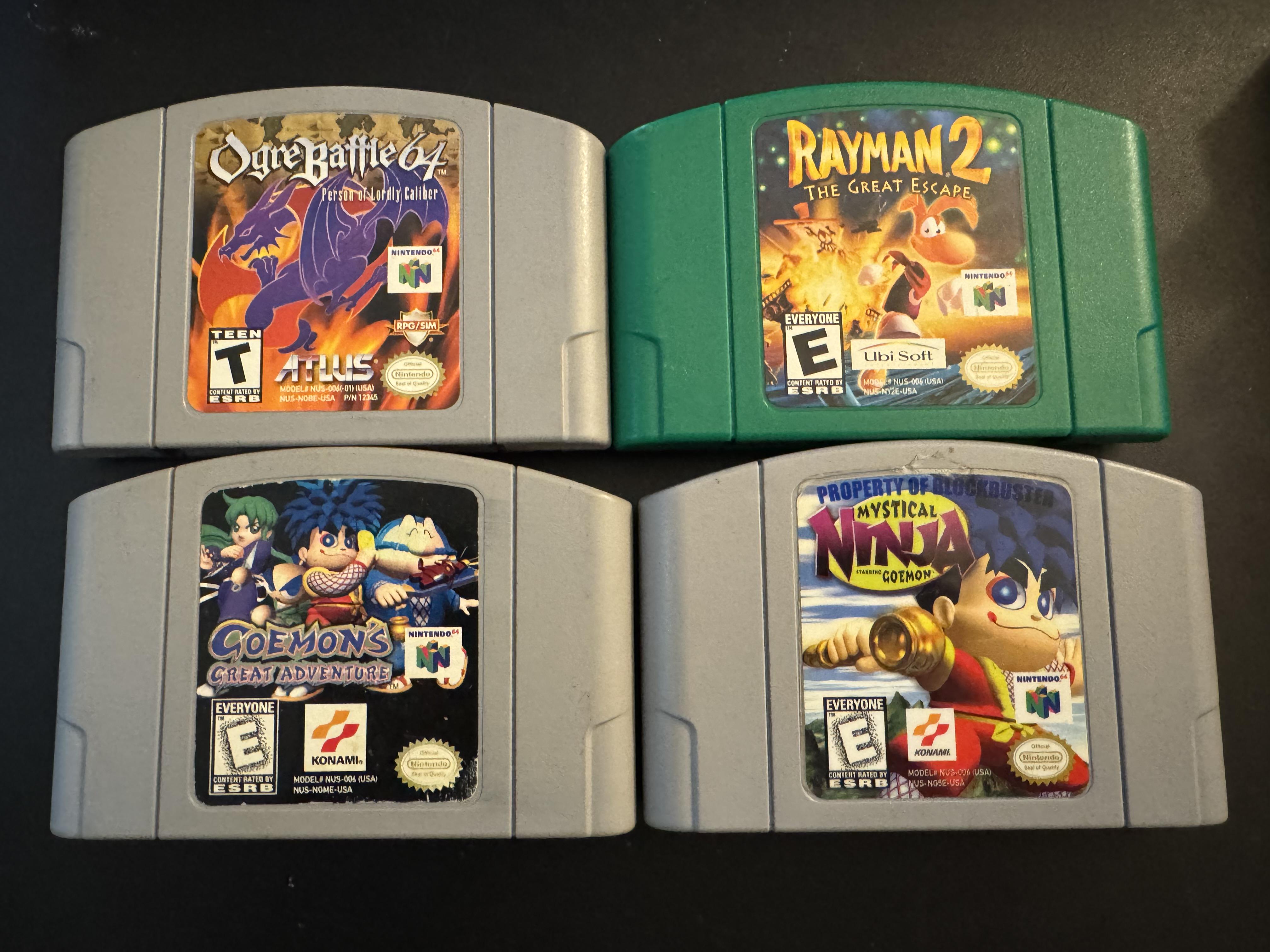 Acquired some of the hidden gems : r/n64