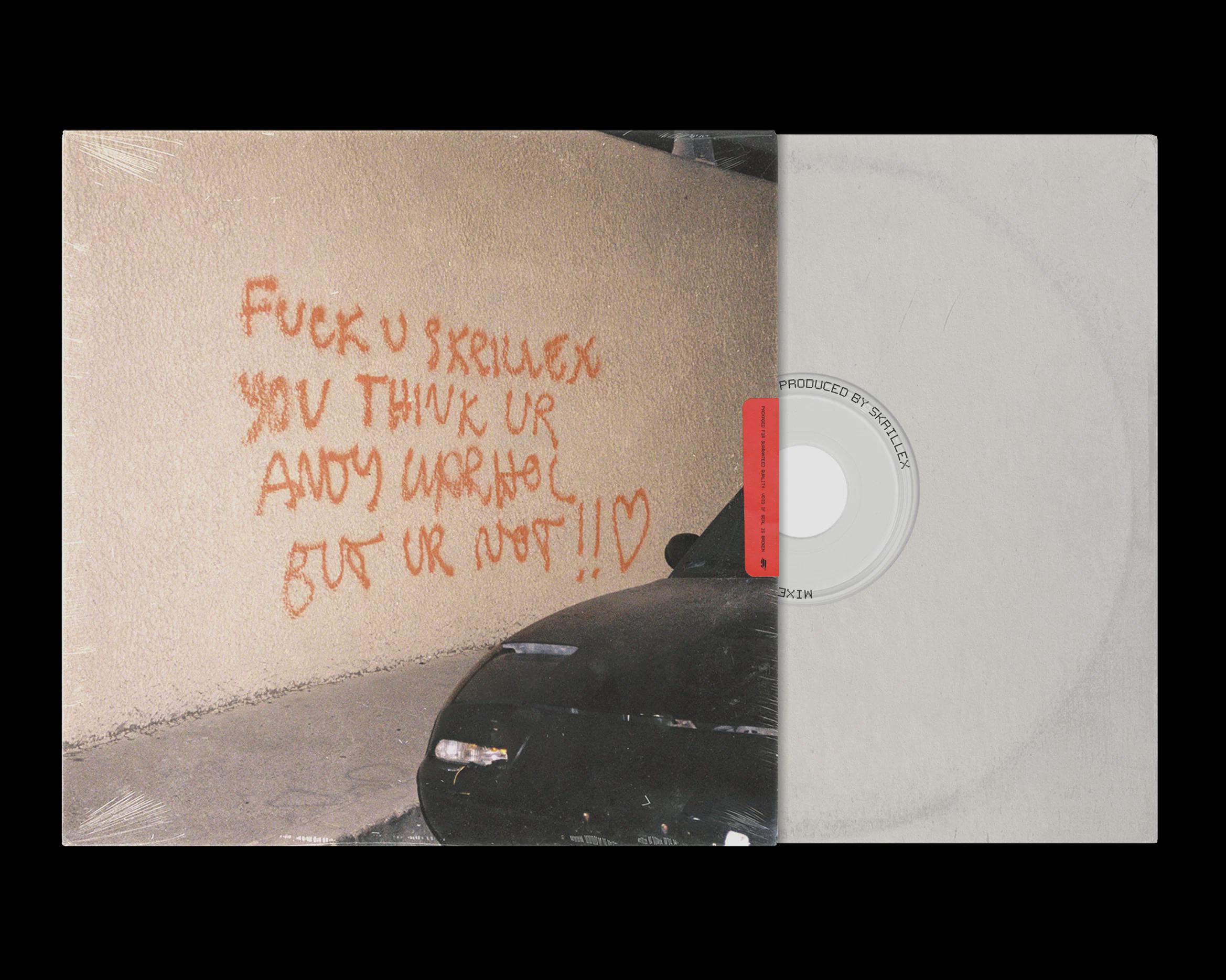 Skrillex - F*CK U SKRILLEX YOU THINK UR ANDY WORHOL BUT UR NOT : r