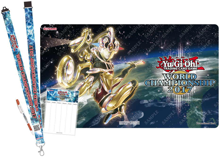 2017 Yu-Gi-Oh! TCG World Championship Celebration goodies (event