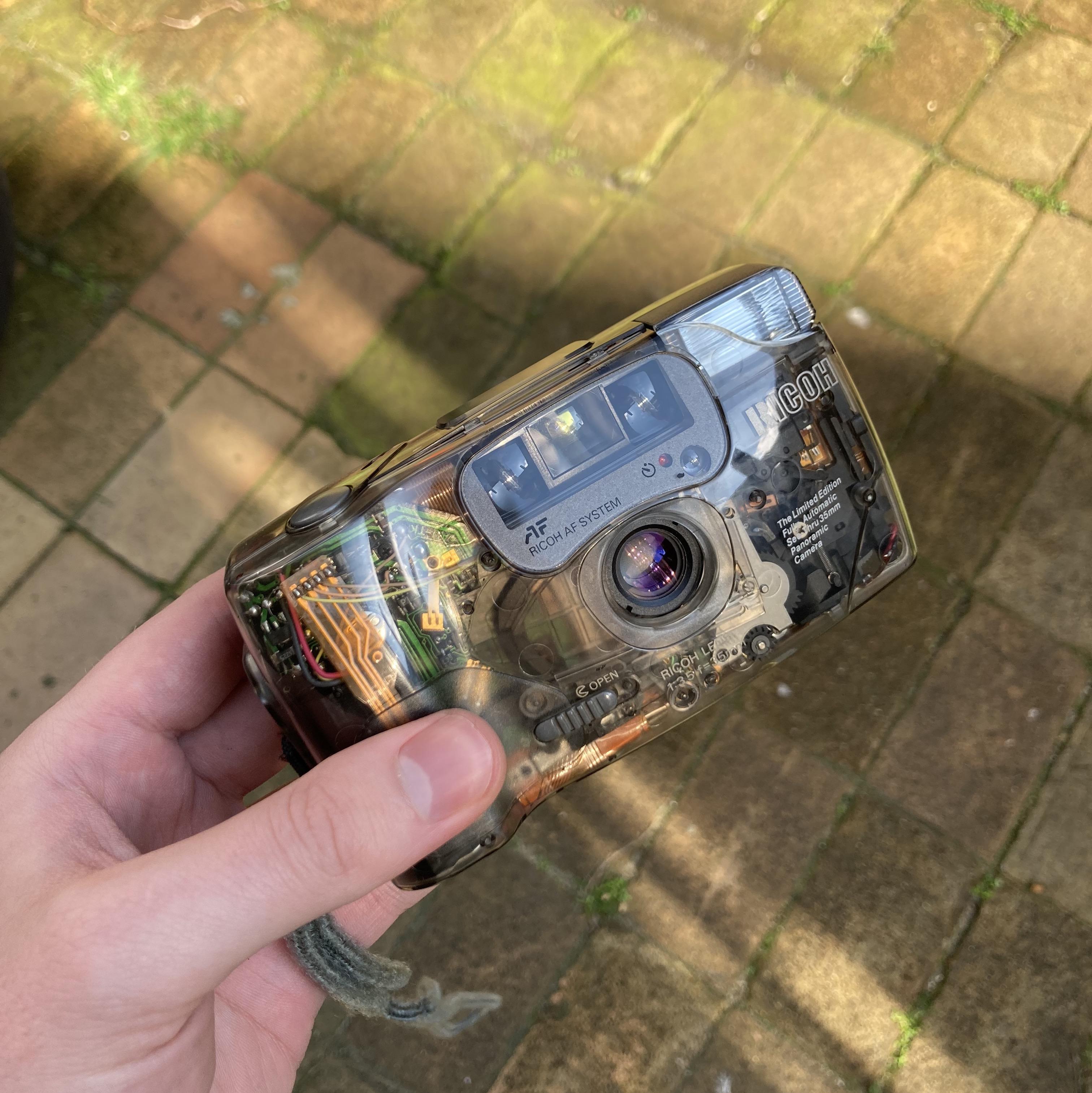 One of my more unique finds of 2023 this far: a funky Ricoh FF-9SD