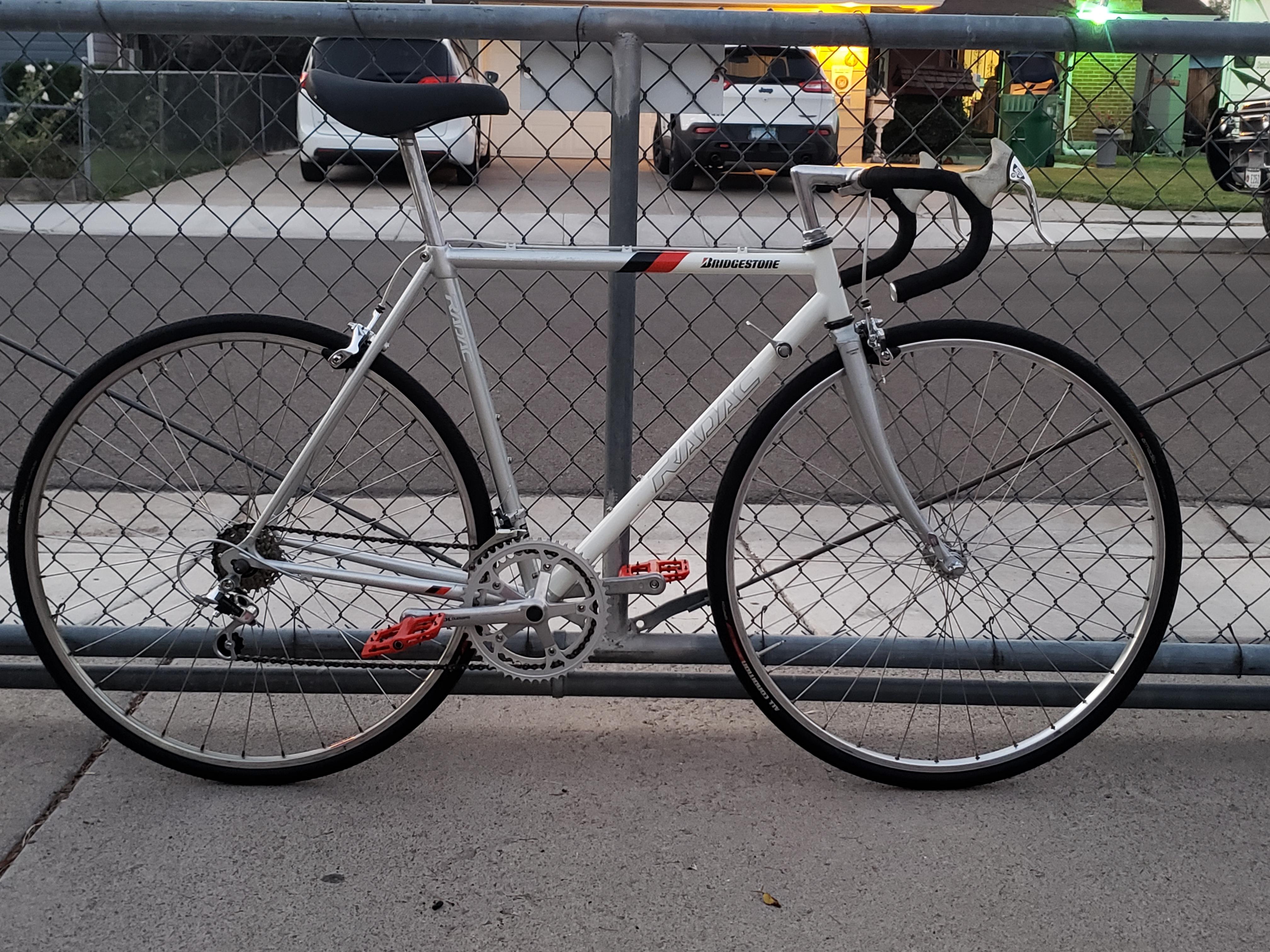 全然問題ない！ Bridgestone radac 2000 : r/bicycling