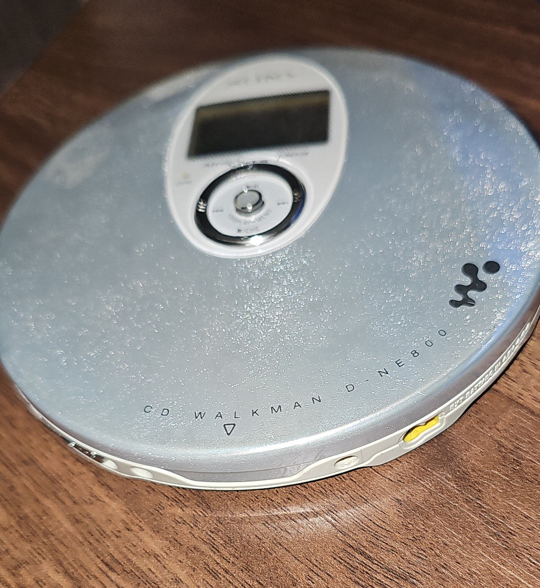ソニー CD ウォークマン D-NE800 : r/vintageaudio