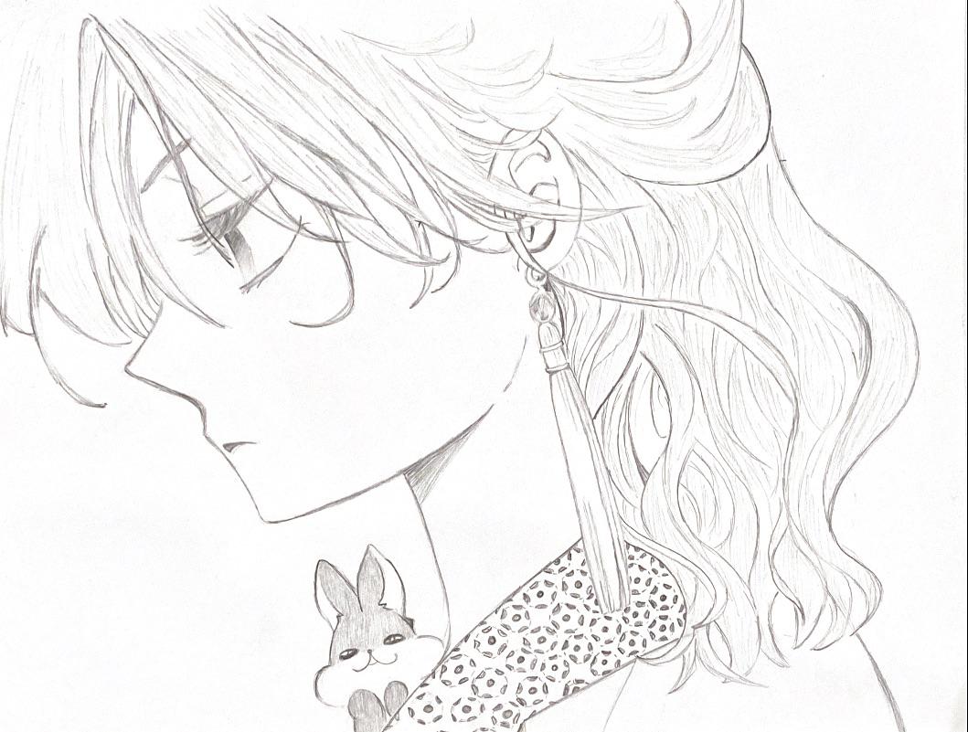 I tried to recreate one of my favorite Yona panels 💘 : r