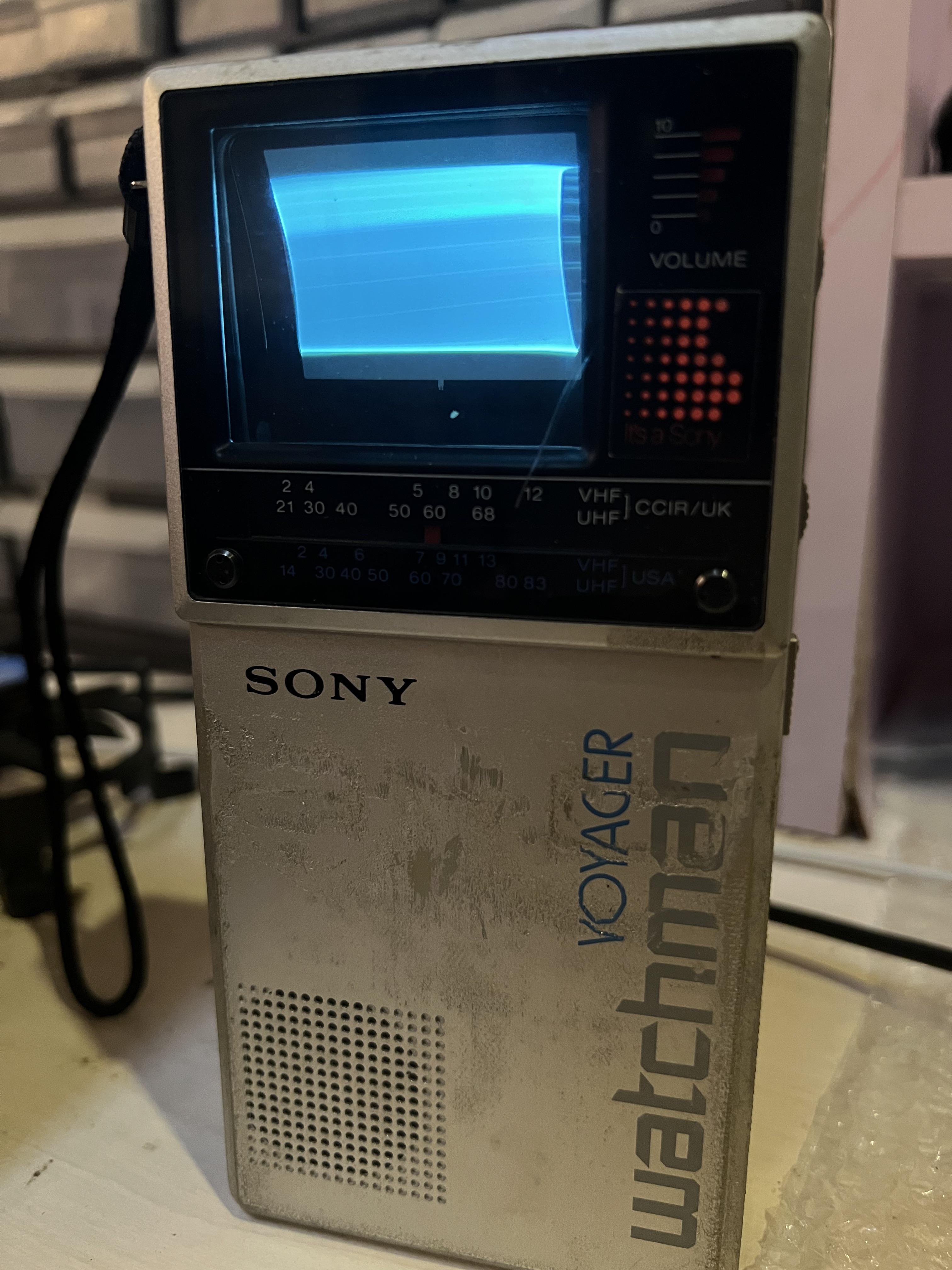 Got it to work. Sony watchman FD-20AEB : r/vintageaudio