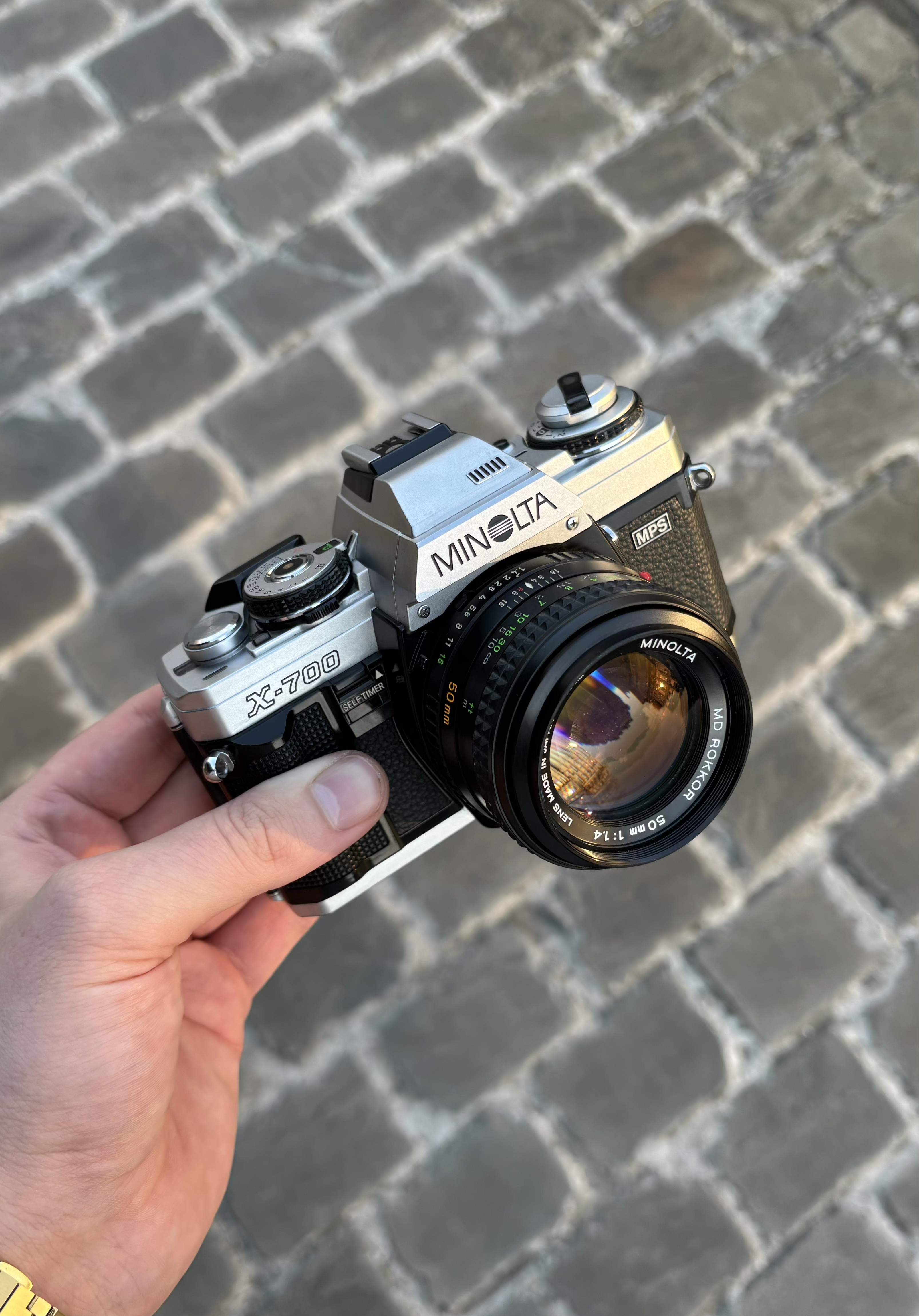 While a Minolta X700 generally wouldn't be anything that special