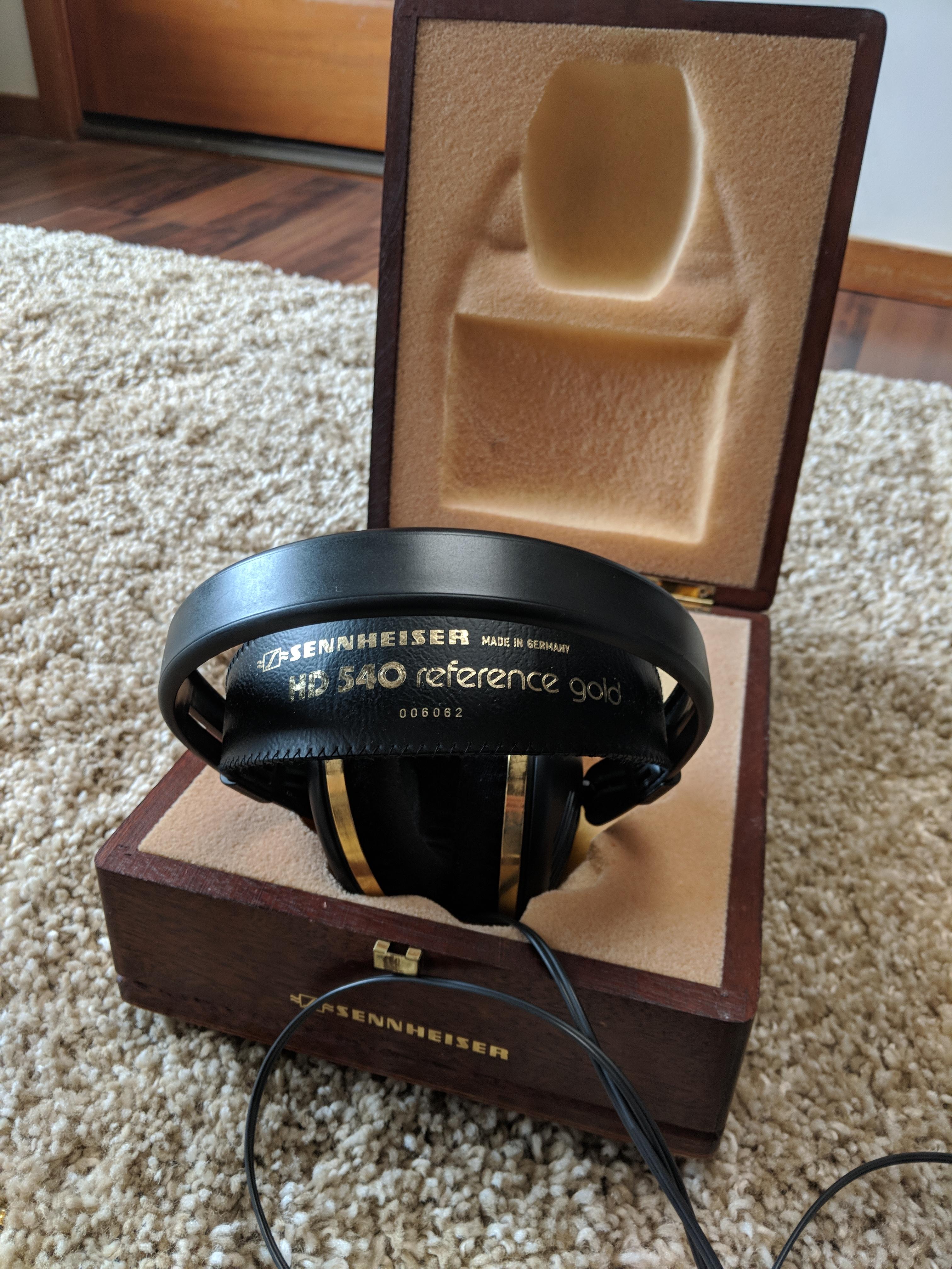 Can anyone tell me more about these Hd 540 gold? : r/headphones