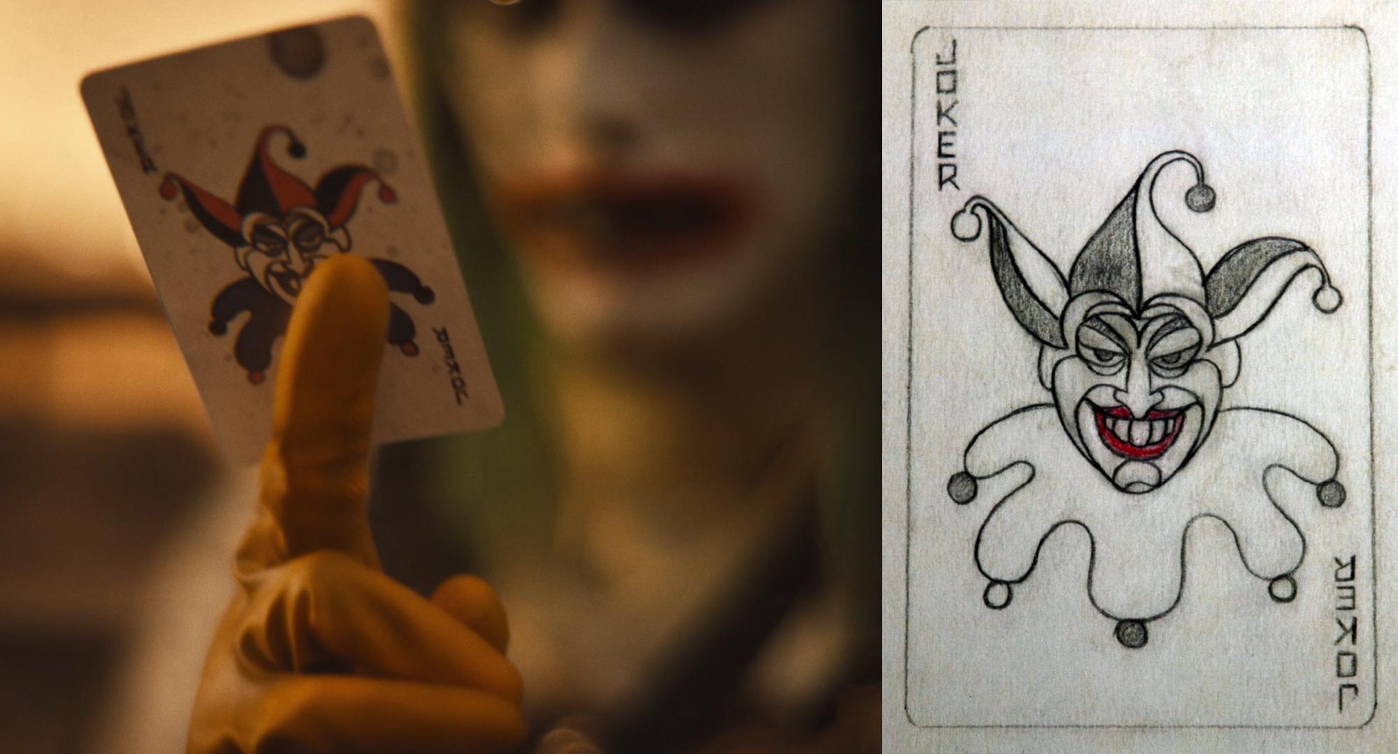 ザック・スナイダー版ジャスティス・リーグのジョーカーのカードは