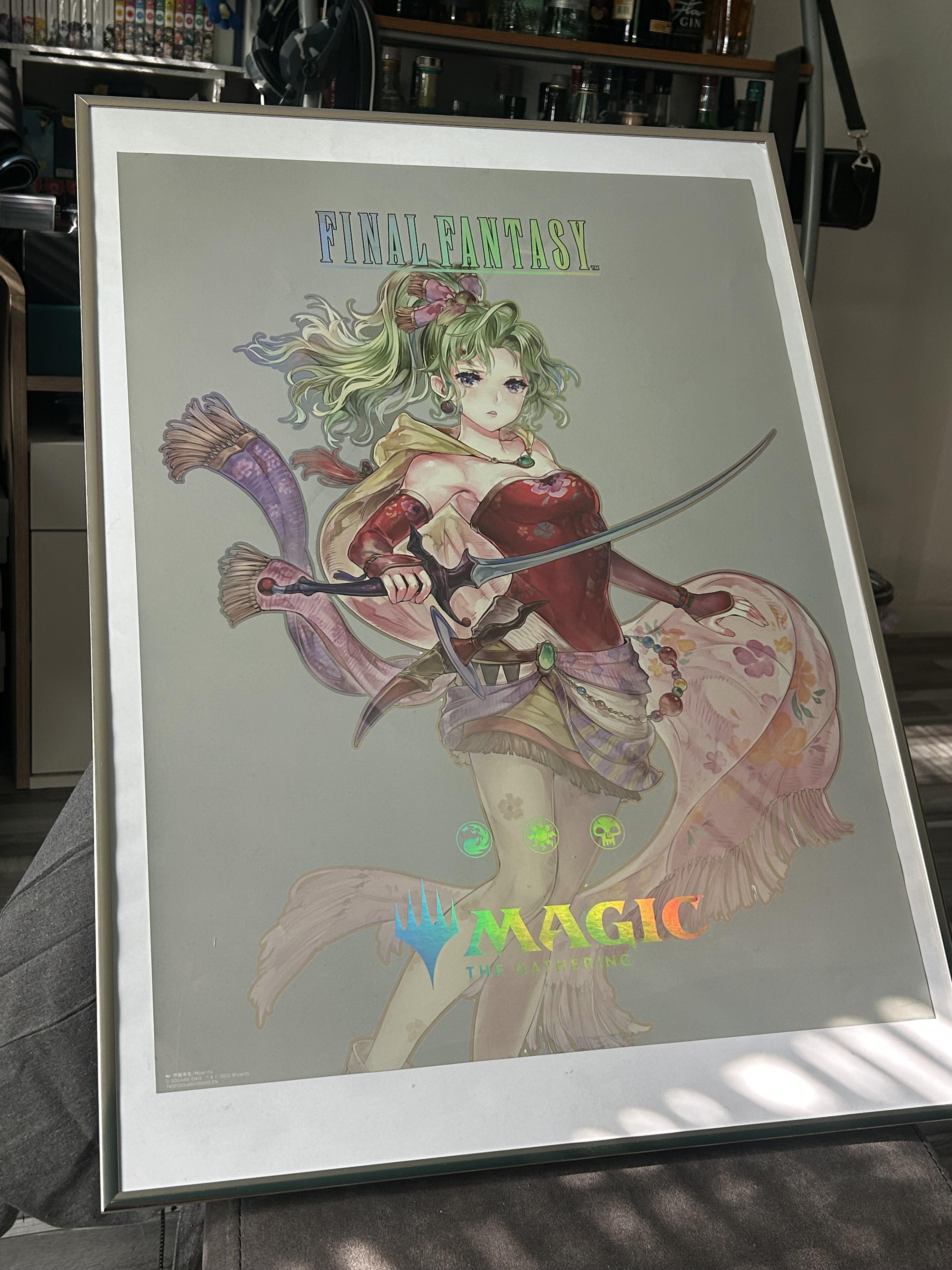 ファイナルファンタジー プロモーションポスター (ティナ) : r/mtg
