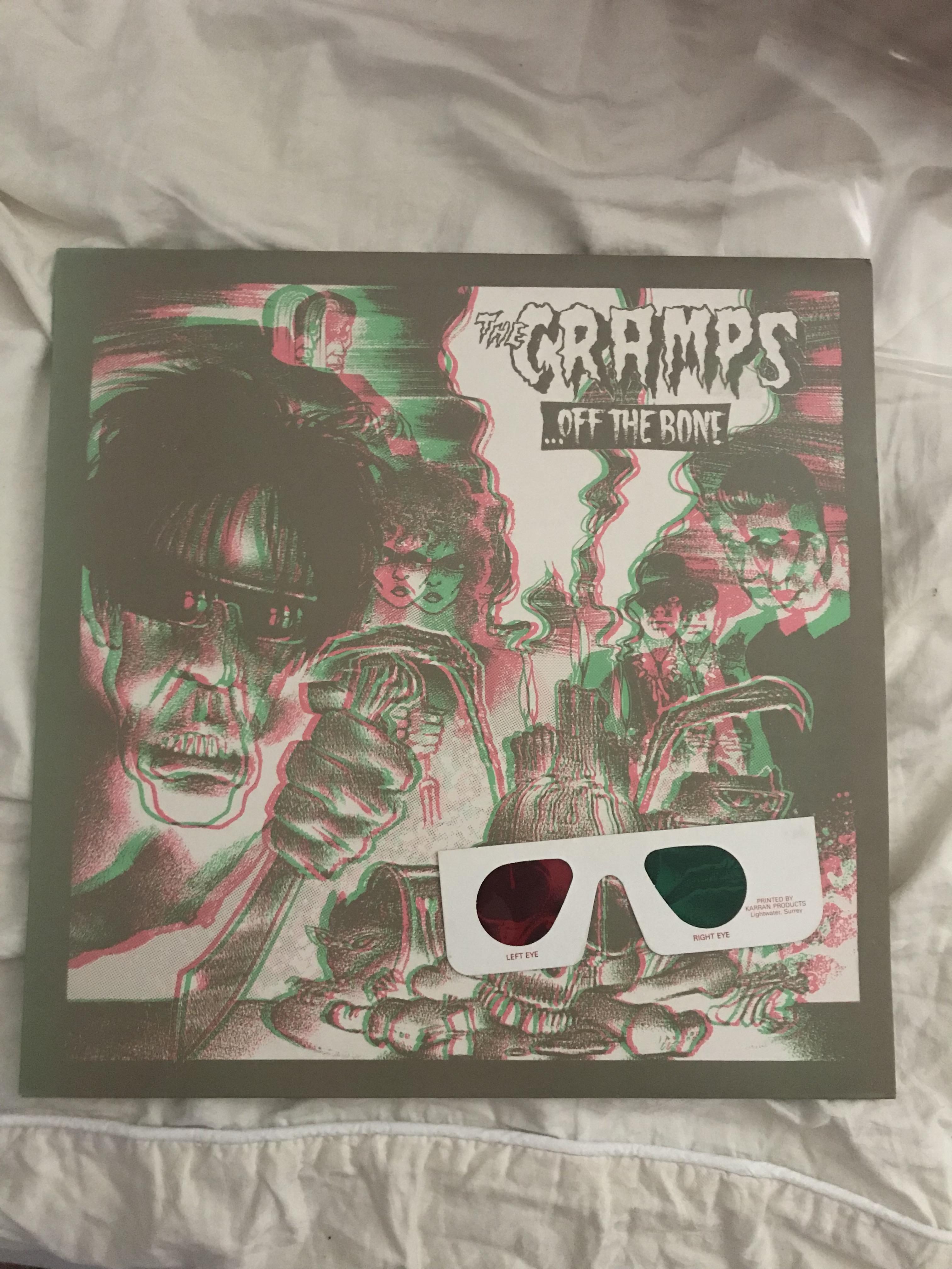 The Cramps - off the bone limited edition 3D cover from 1983