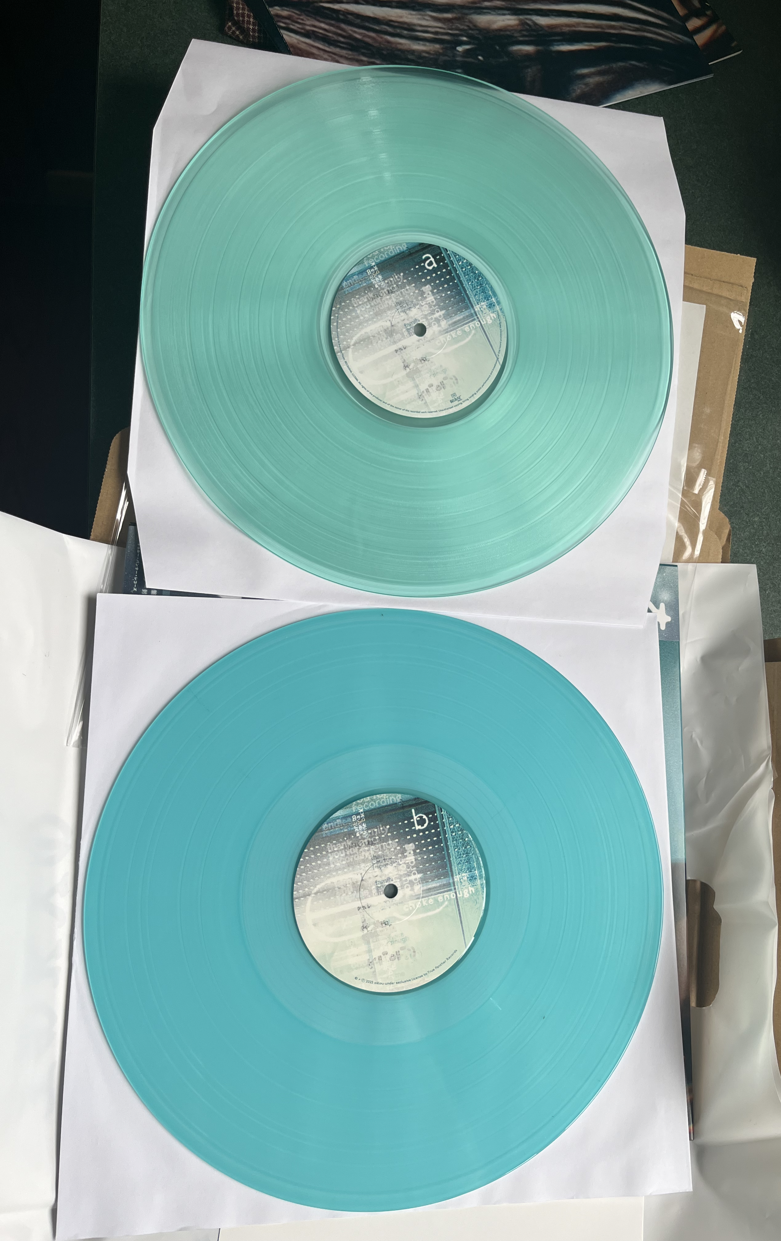 Oklou - Choke Enough - Japan exclusive OBI strip - Light Blue