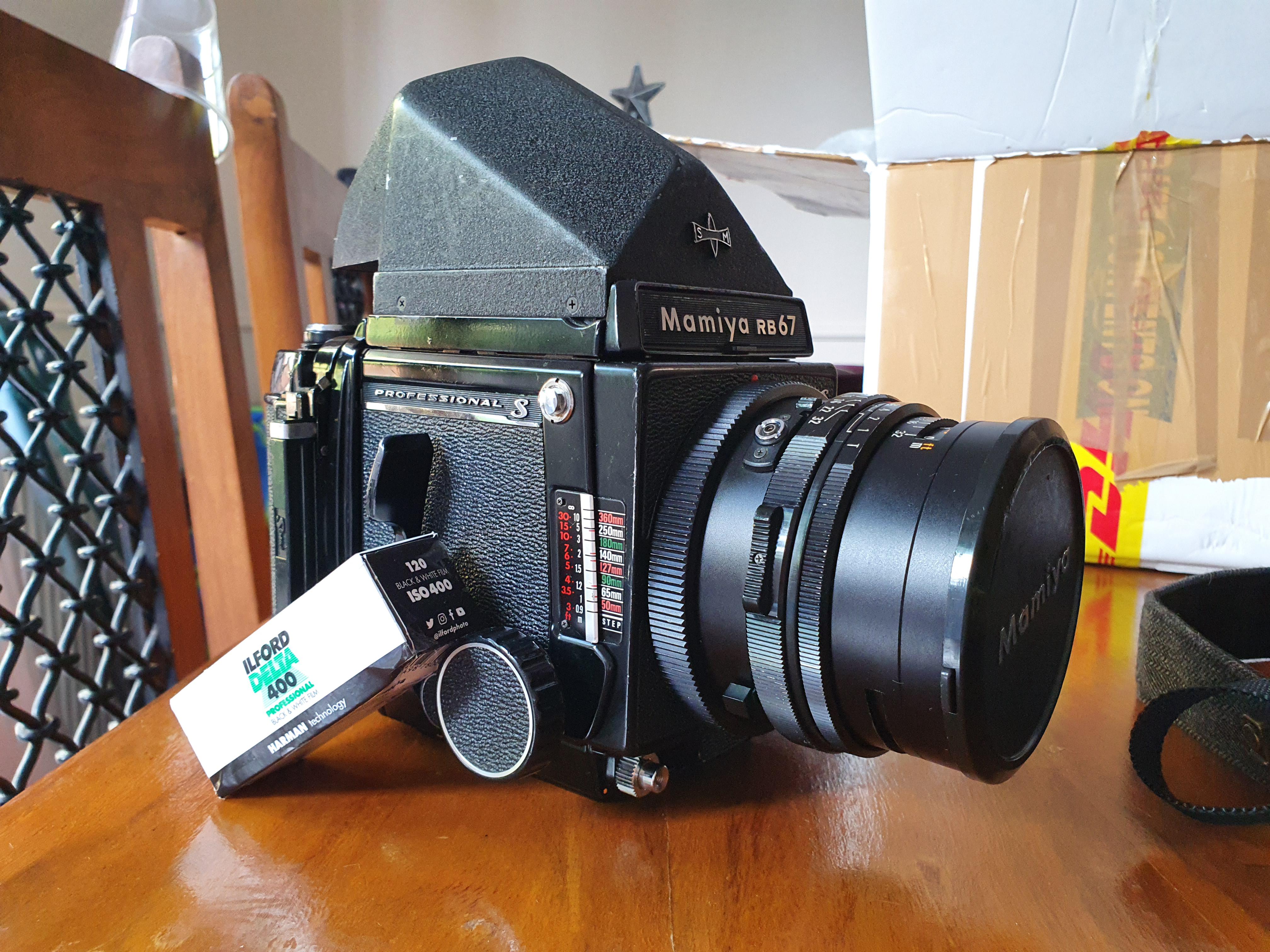 New (to me) Camera Day - Mamiya RB67 w/Sekor-C 90mm F3.6 Lens : r