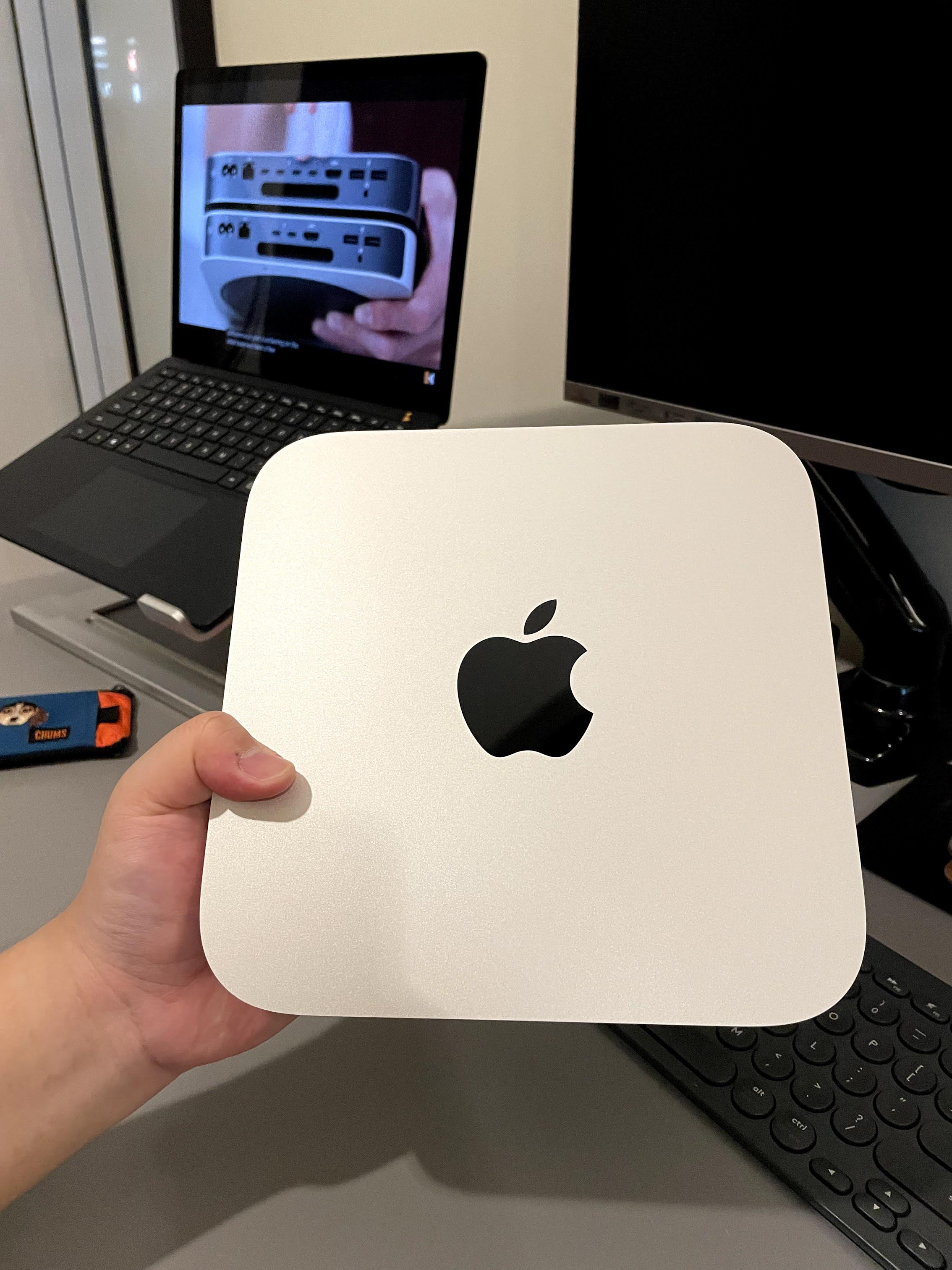 M1 Mac Mini 買ったばっかりなんだ。USB-C/Thunderbolt 経由で Mac