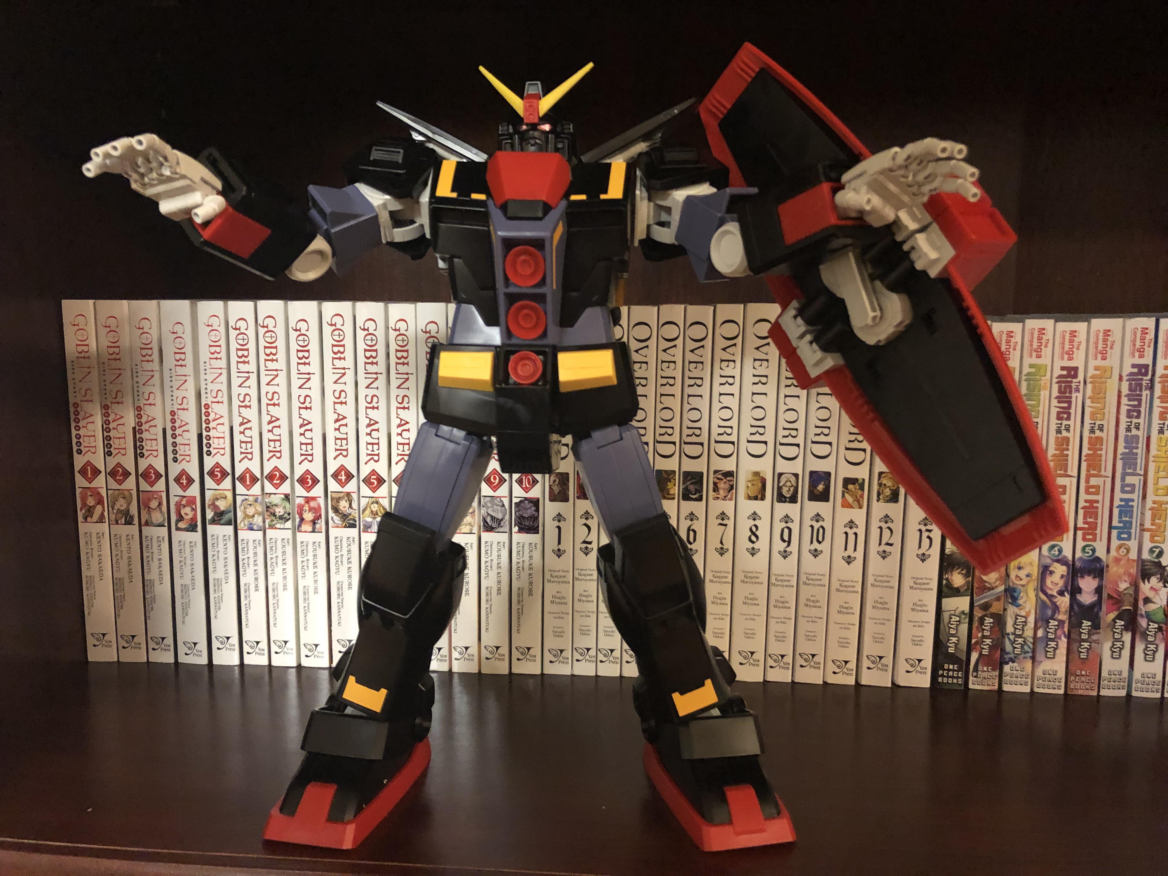 Finished the Psycho Gundam last night. Screws aside, this was a