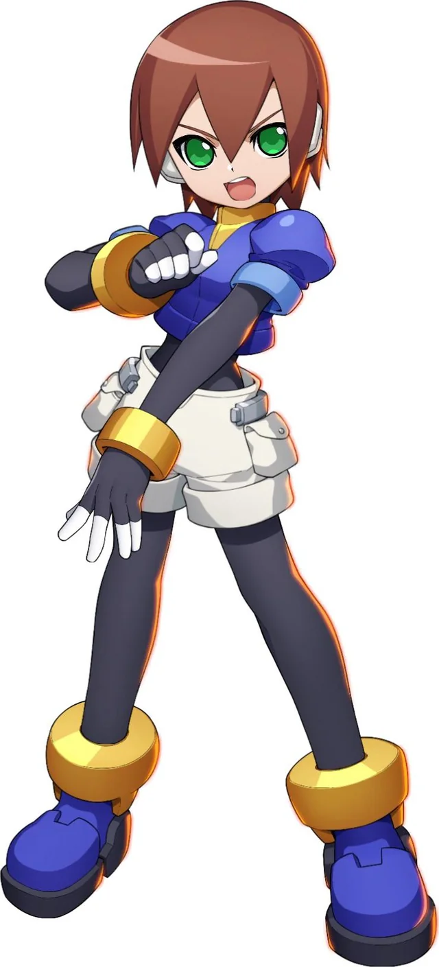 Just admit it, you always choose Aile in MMZX. And you choose Grey