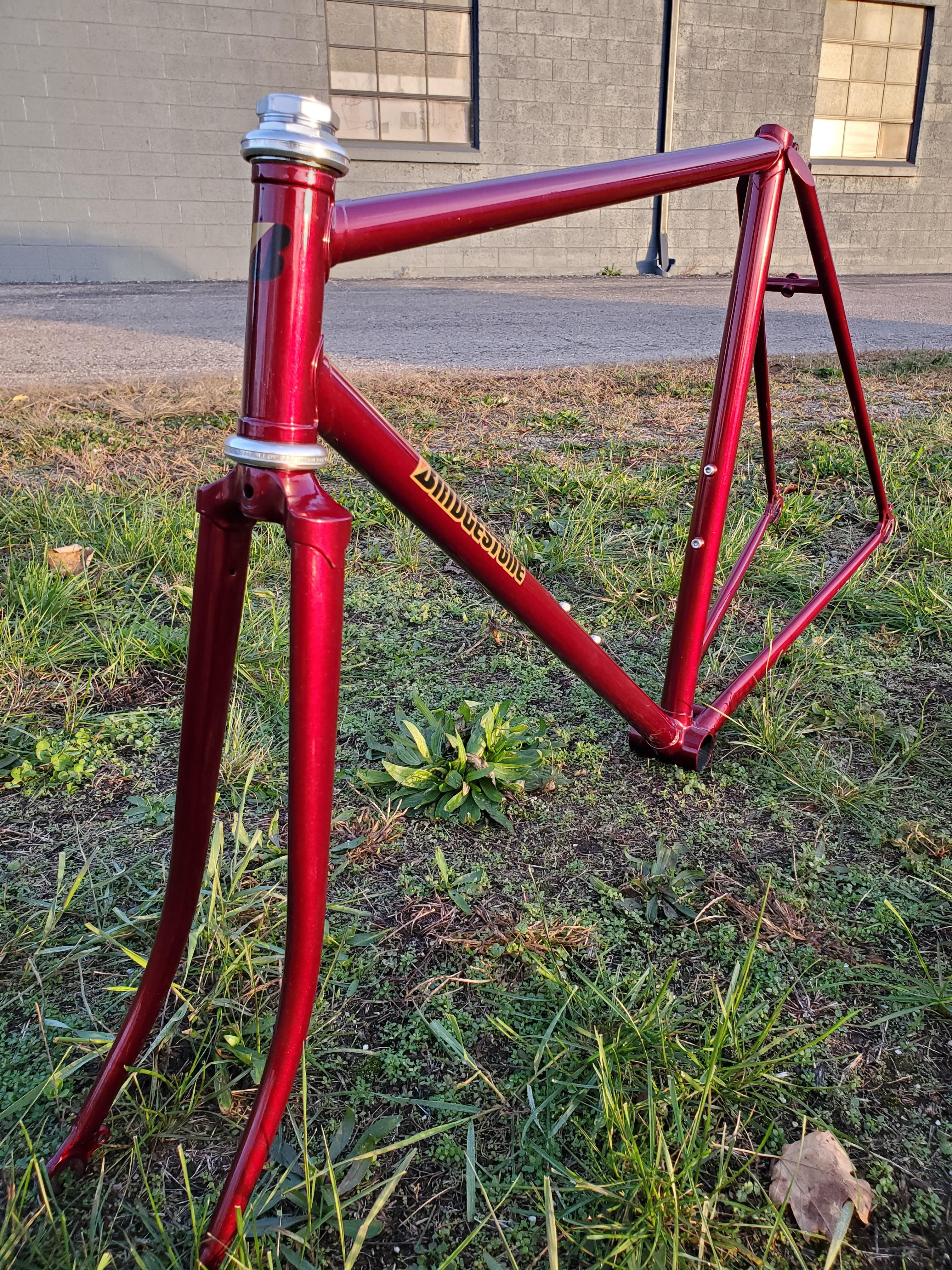 Have this beautiful Bridgestone Mile 112 frame/fork from '86