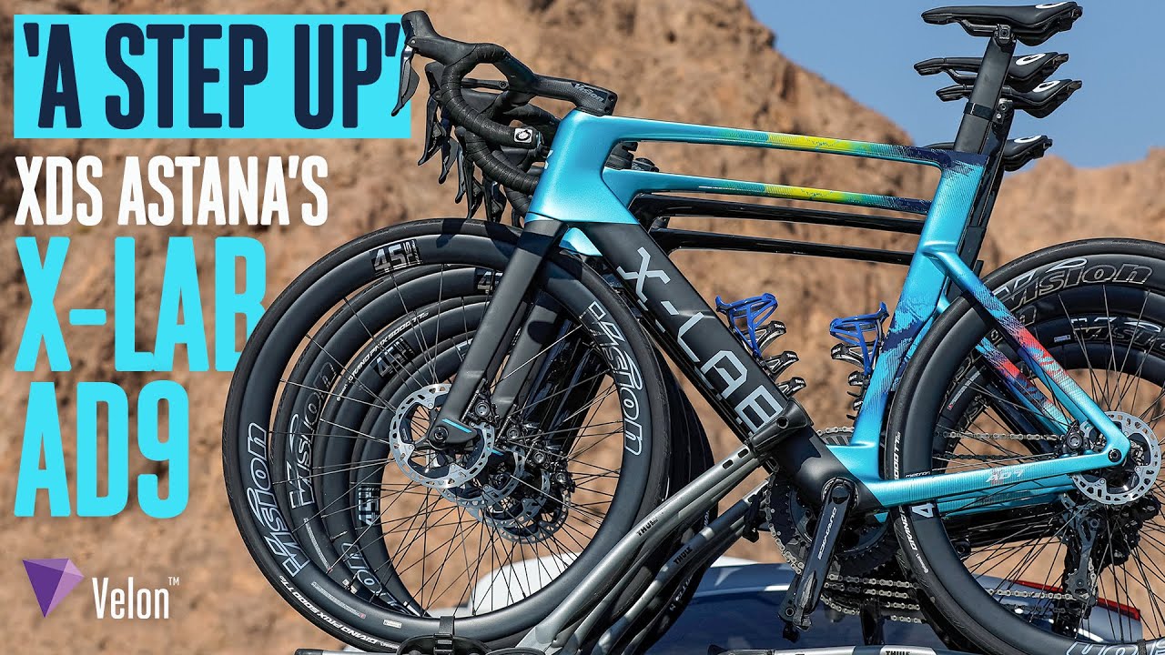 A STEP UP' | XDS Astana Team's X-Lab AD9 aero road bike - YouTube