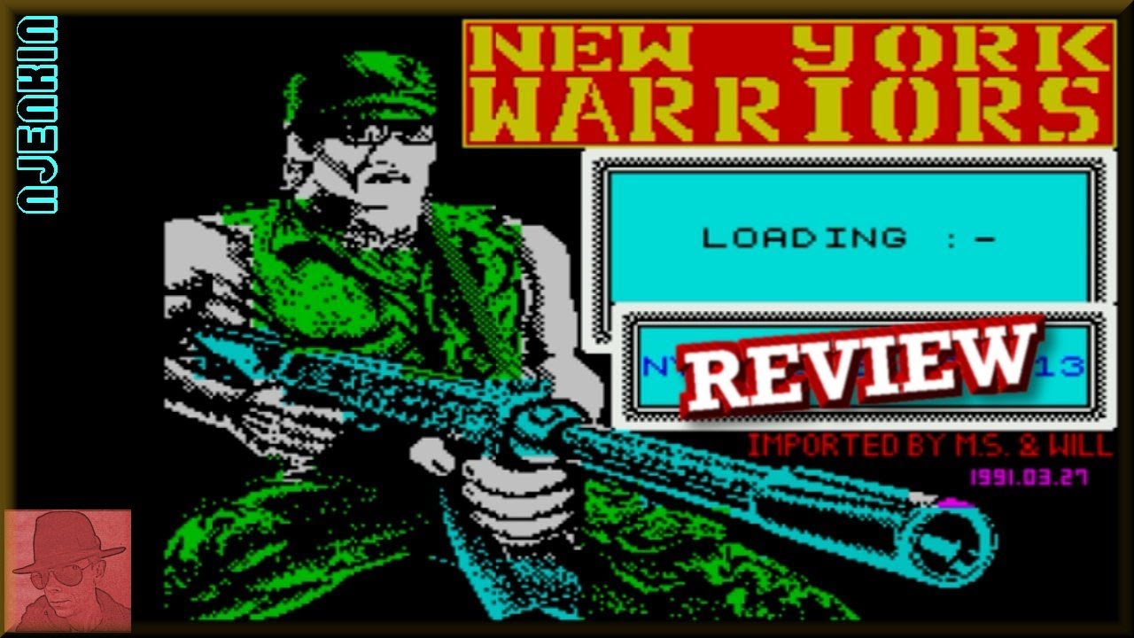New York Warriors - on the ZX Spectrum 48K !! with Commentary