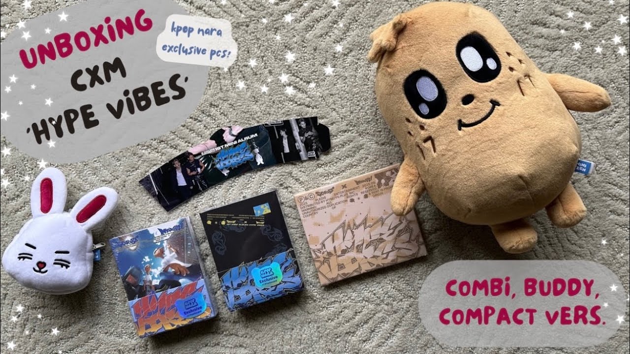 s.coups x mingyu CxM 1st mini album 'hype vibes' unboxing