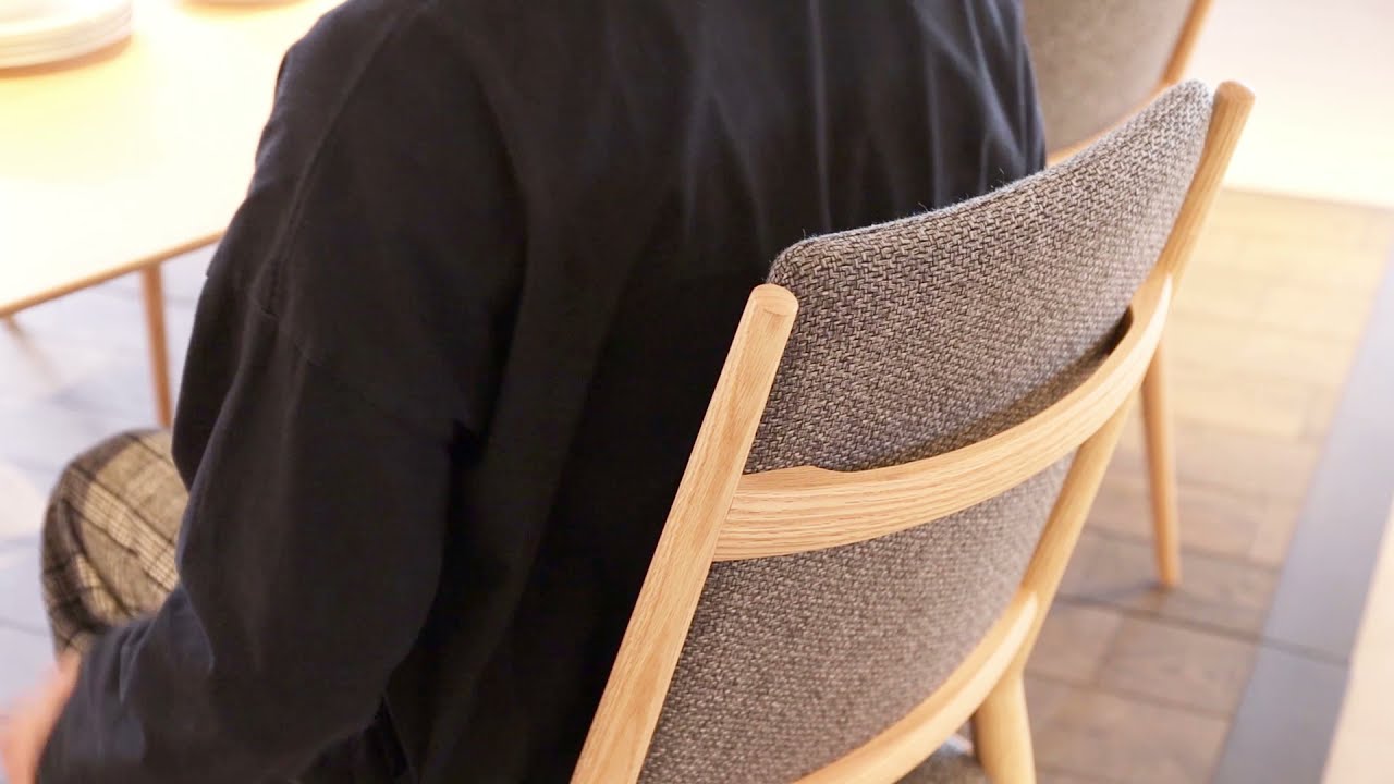 飛騨家具 nissin 日進木工 Grow グロウ 背張チェア 国産家具 無垢