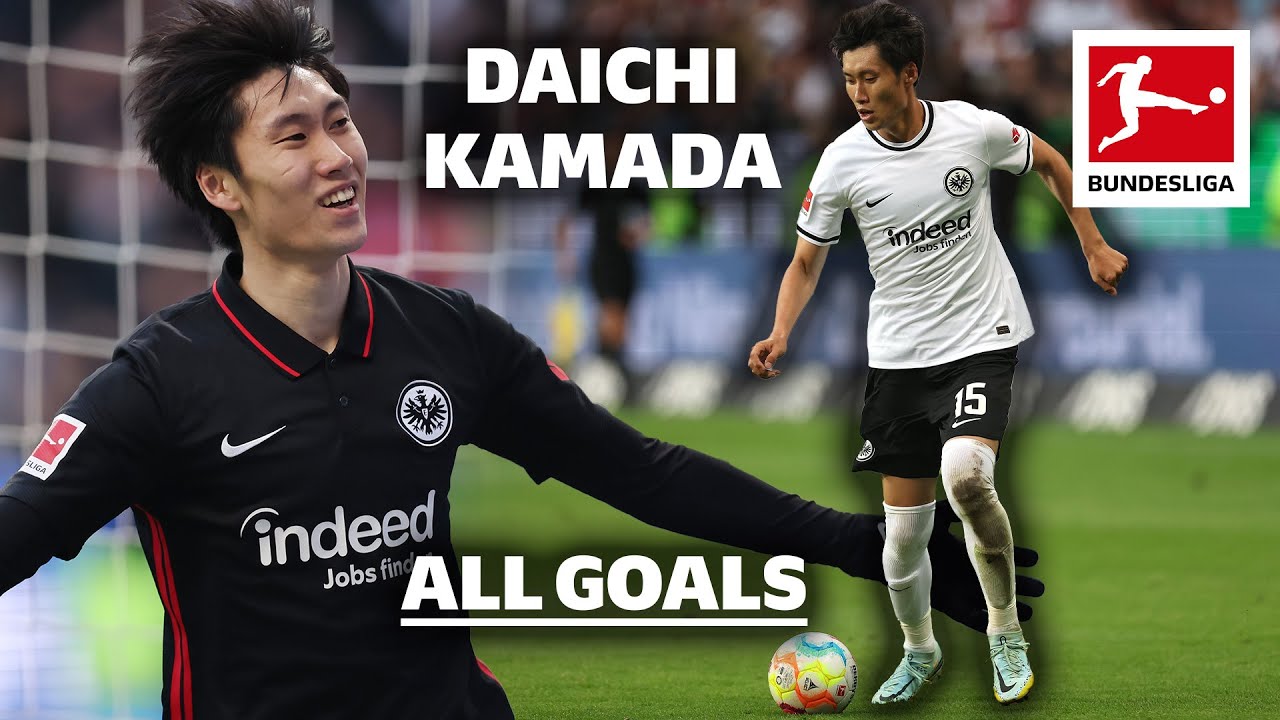 Daichi Kamada 🇯🇵 (鎌田 大地) - ALL Bundesliga GOALS - YouTube