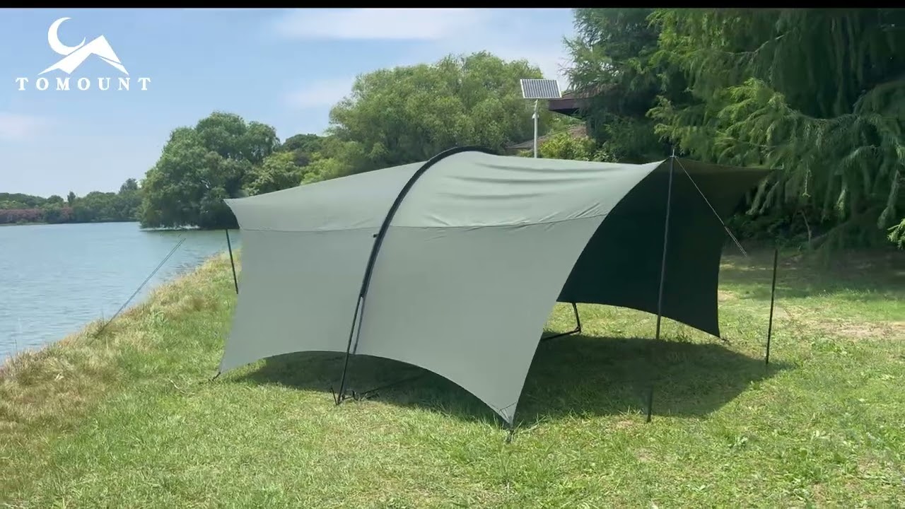 TOMOUNT HARU TARPのグリーンがオンラインに登場！ - YouTube